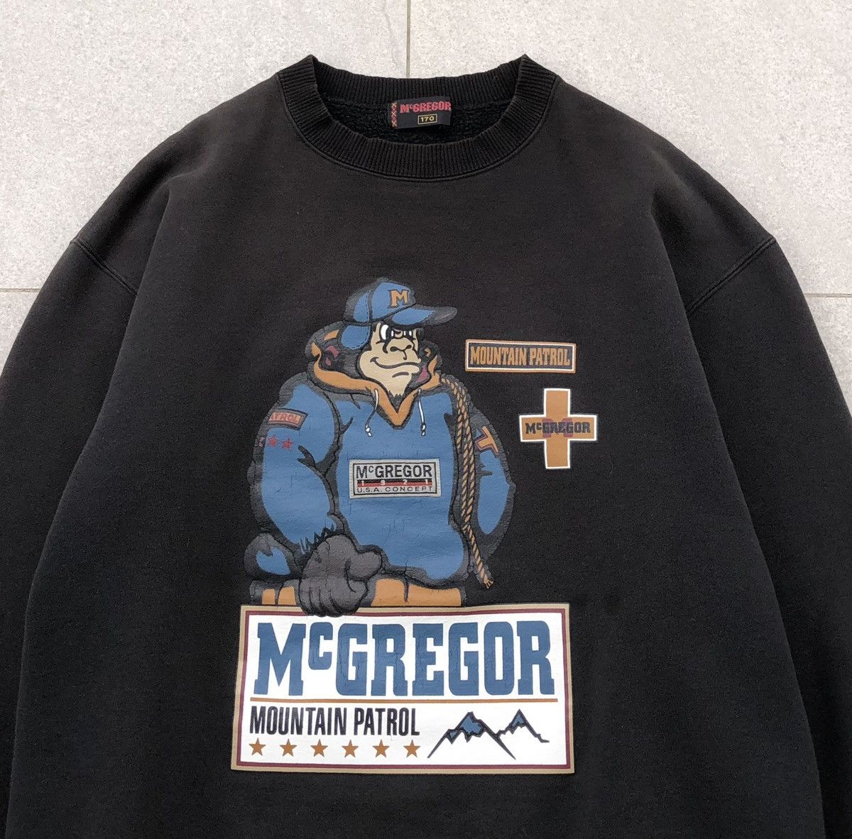 McGregor Vintage McGregor Sun Faded Mountain Patrol Crewneck Size US S / EU 44-46 / 1 - 2 Thumbnail