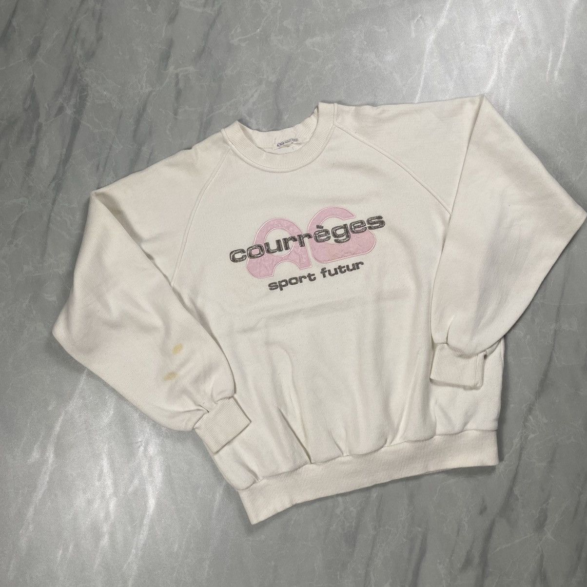 Courreges Vintage 90s Courreges Sport Futur Japan Crewneck Size S / US 4 / IT 40 - 3 Thumbnail