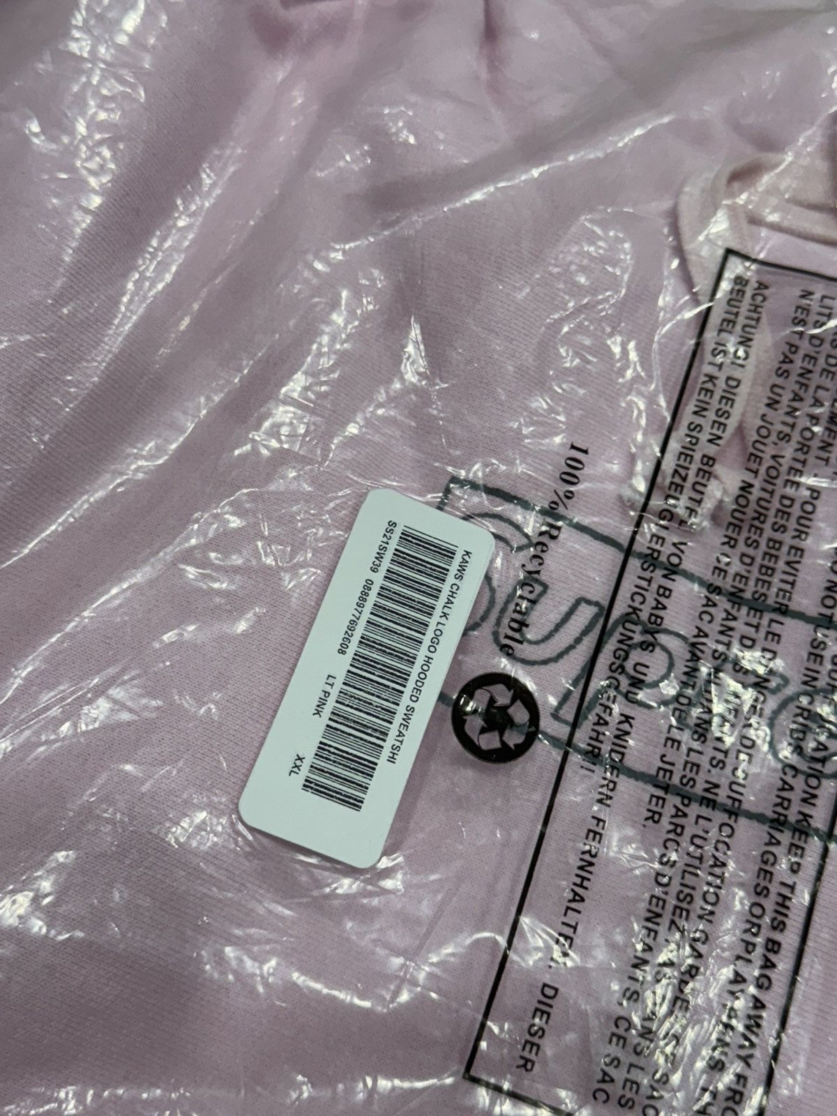 Kaws × Supreme Supreme Kaws Box Logo Hoodie (Chalk Logo Hoodie) Size US XXL / EU 58 / 5 - 3 Thumbnail