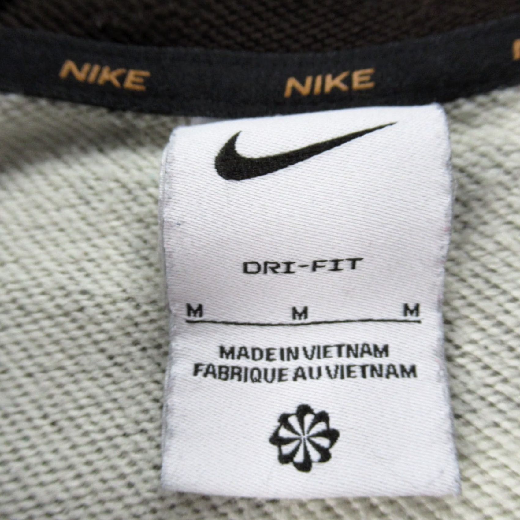 Nike Nike Full Zip Mens M Brown Hoody Brushstroke Camouflage Dri Fit Pockets Size US M / EU 48-50 / 2 - 3 Thumbnail