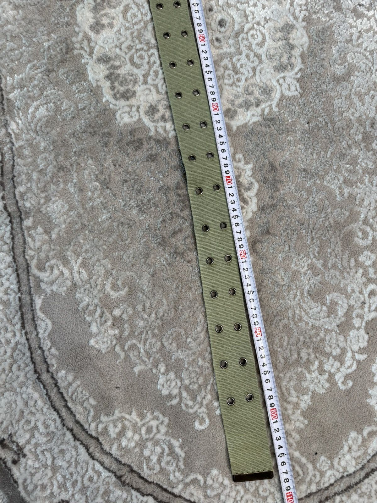 Hysteric Glamour Crazy Metallic Buckle Pocket Vintage Y2K Military Army Belt Size ONE SIZE - 3 Thumbnail