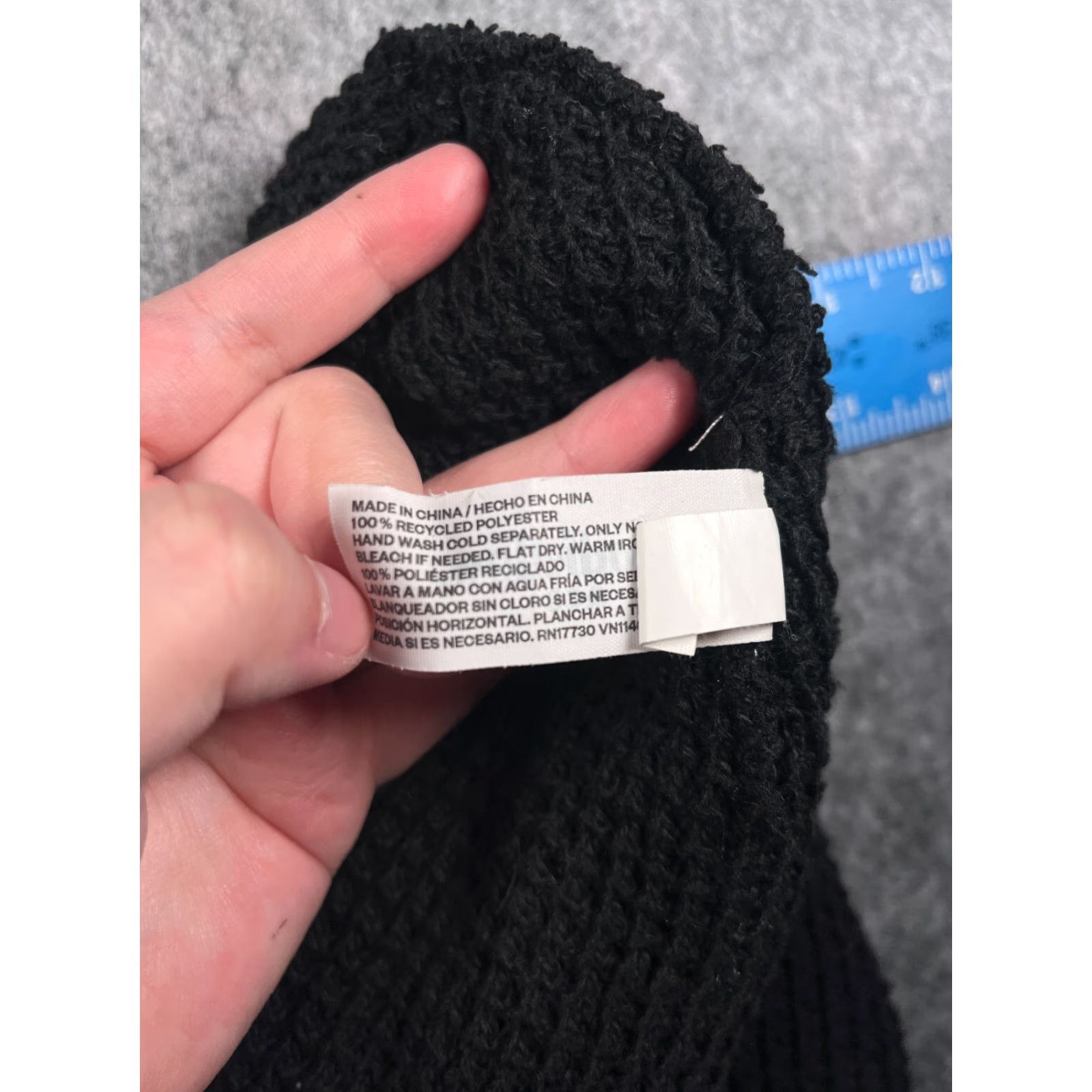 Vintage Goodfellow & Co Beanie Womens One Size Black Knit 100% Polyester Ski Toque Size ONE SIZE - 7 Thumbnail