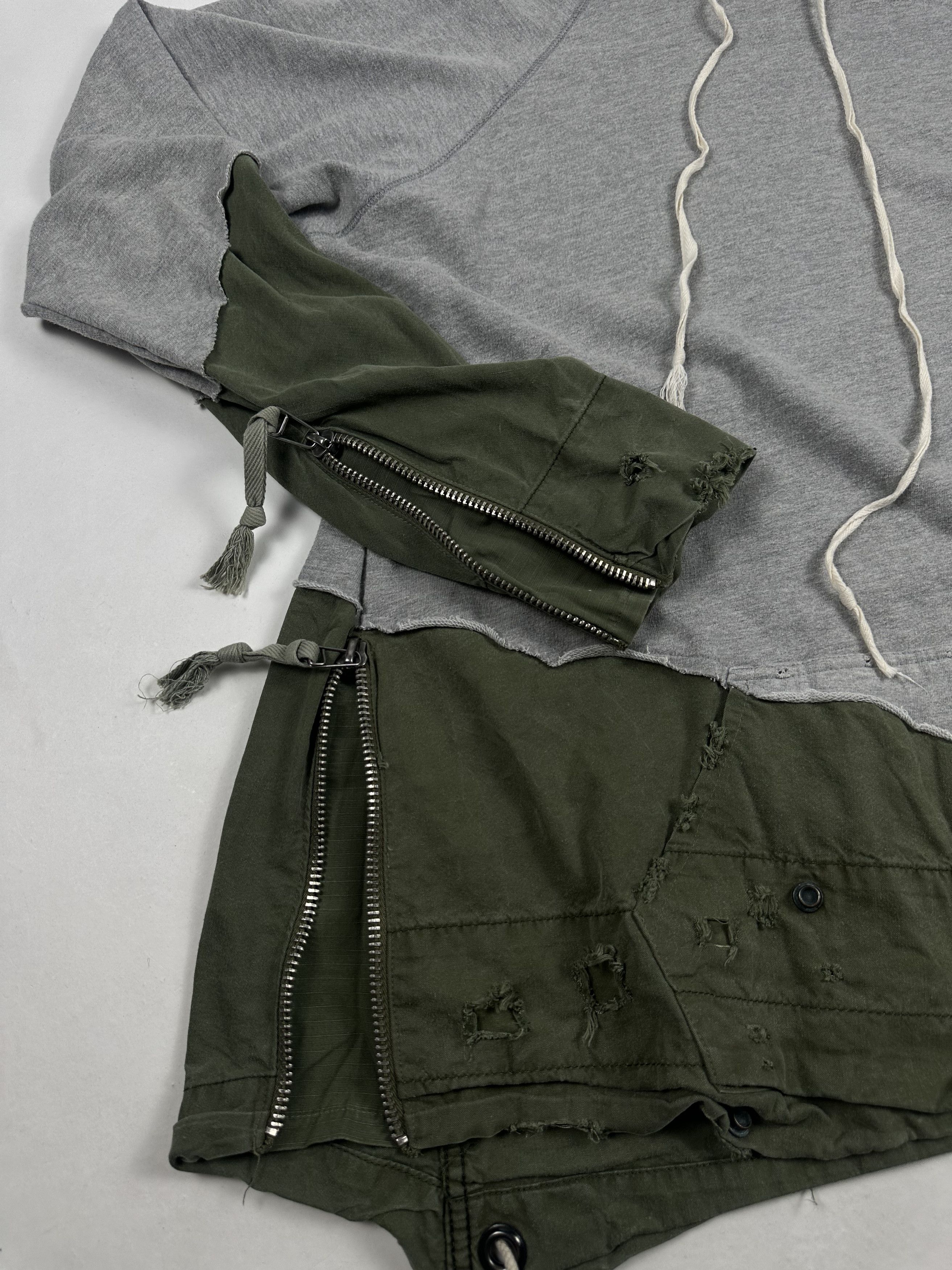 Greg Lauren Greg Lauren Hybrid Hoodie Size US XL / EU 56 / 4 - 7 Thumbnail