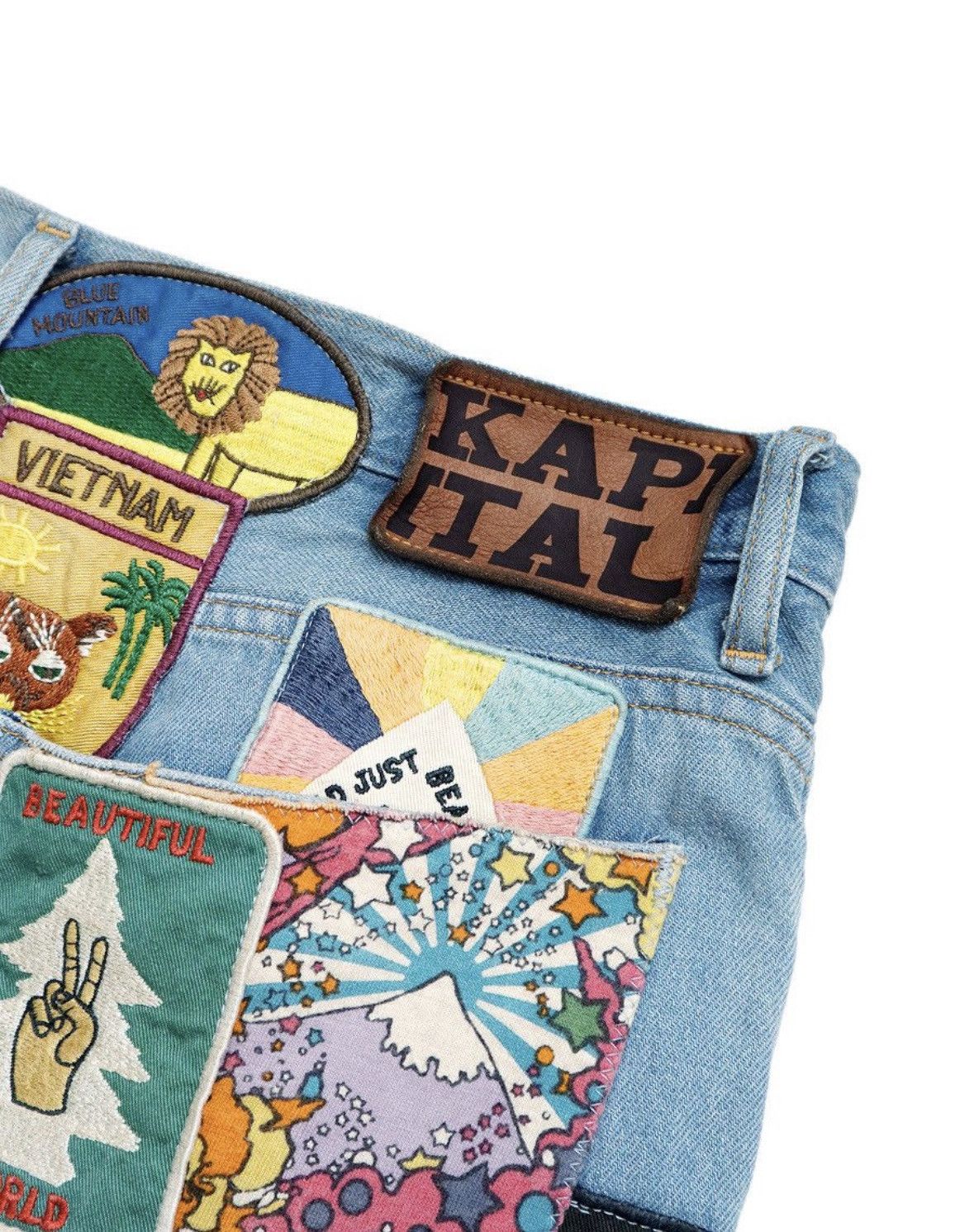 Kapital Kapital hippie Rat Flared (BEAUTIFUL WORLD INSANE) Size US 34 / EU 50 - 8 Thumbnail
