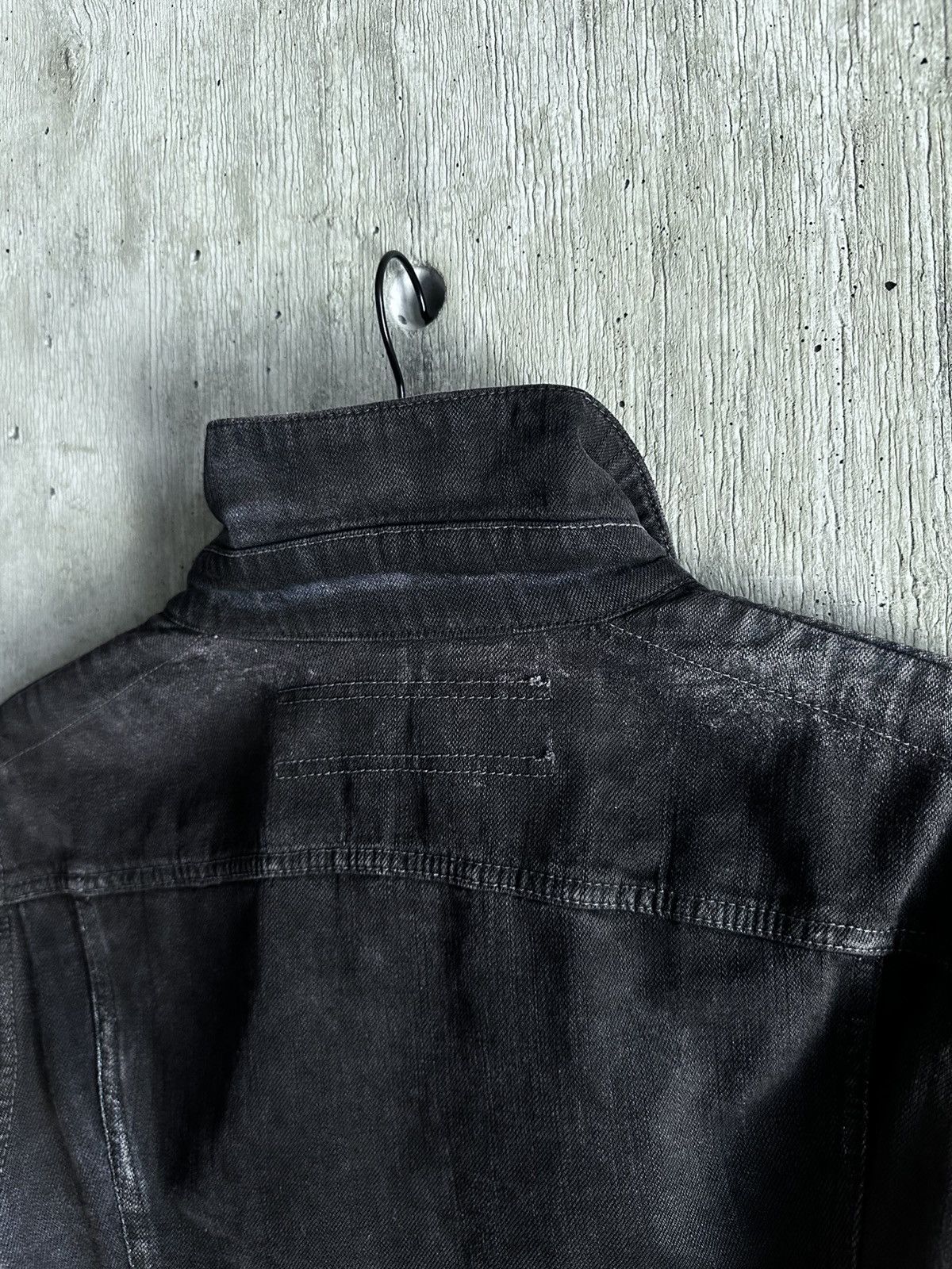 Rick Owens × Rick Owens Drkshdw RICK OWENS DENIM JACKET ARCHIVE WASHED DYE FW06 DUSTULATOR Size US M / EU 48-50 / 2 - 6 Thumbnail