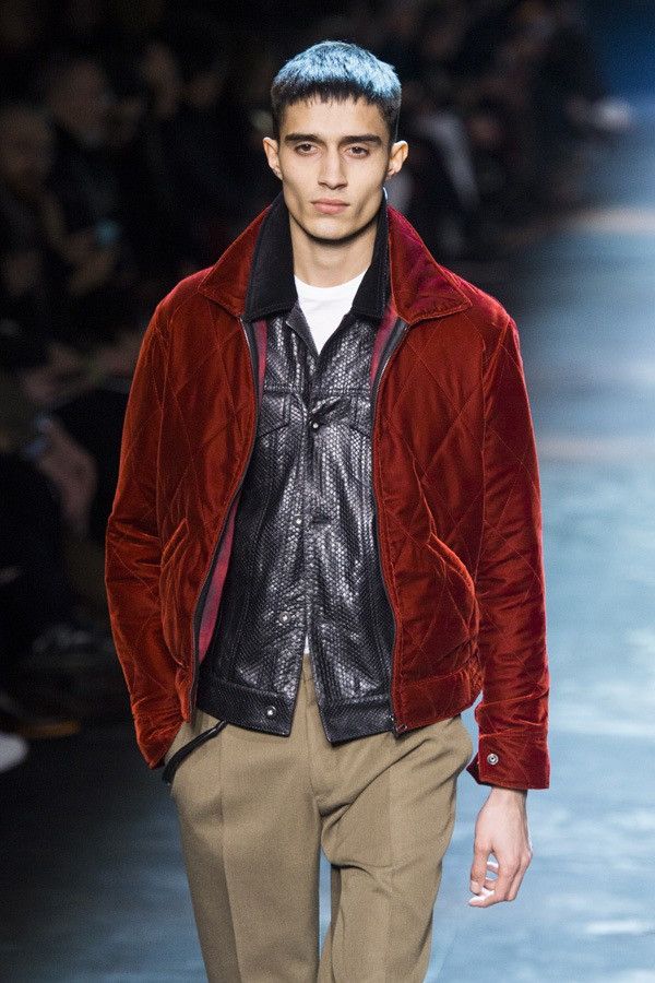 Berluti A/W17 Runway Quilted Velvet Jacket *Rare* Size US M / EU 48-50 / 2 - 1 Thumbnail