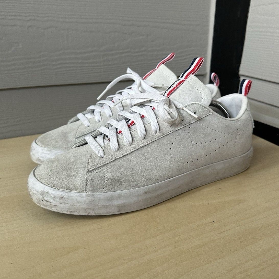 Nike Nike SB Blazer Low Premium QS Size 11.5 White Call Me 917 Size US 11.5 / EU 44-45 - 1 Thumbnail