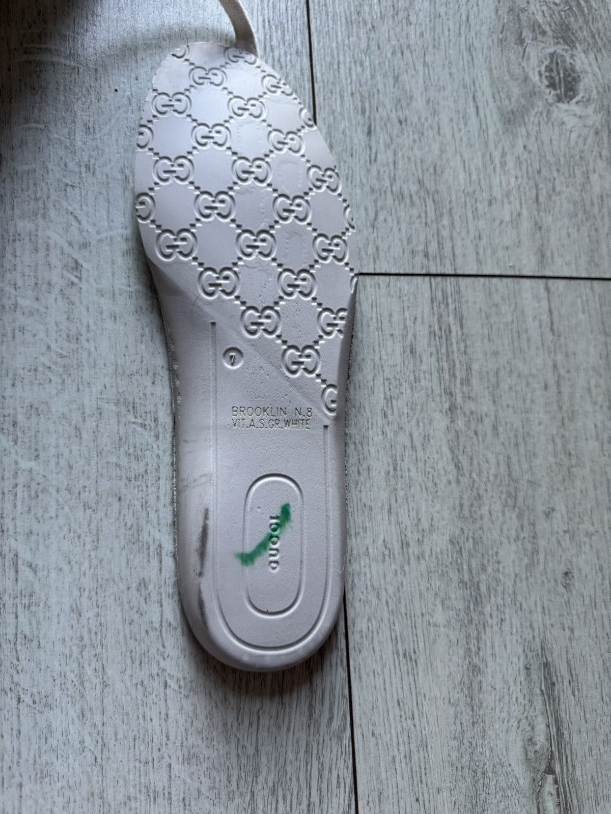 Gucci GUCCI NEW ACE PERF GG LOGO SNEAKER Size US 8.5 / EU 41-42 - 20 Thumbnail