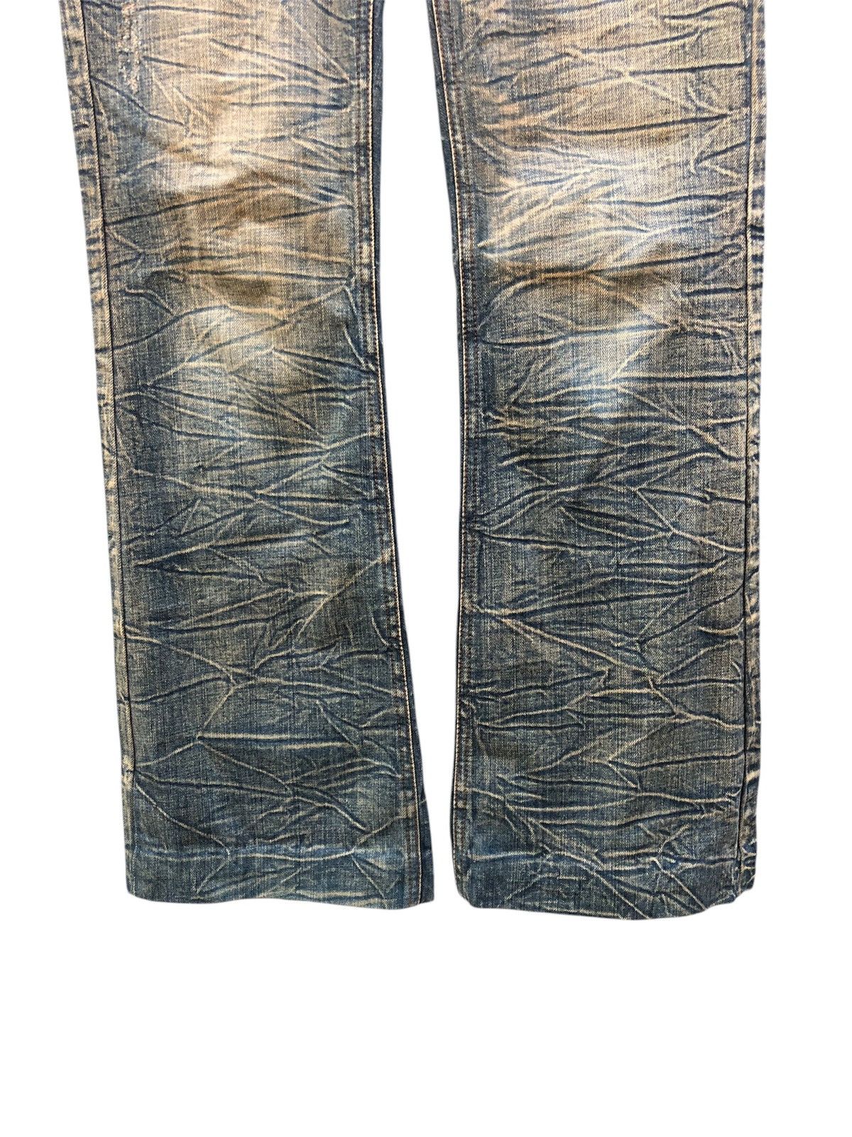 Japanese Brand Japanese Brand Blue Jam Flared Jeans Size US 29 - 5 Thumbnail