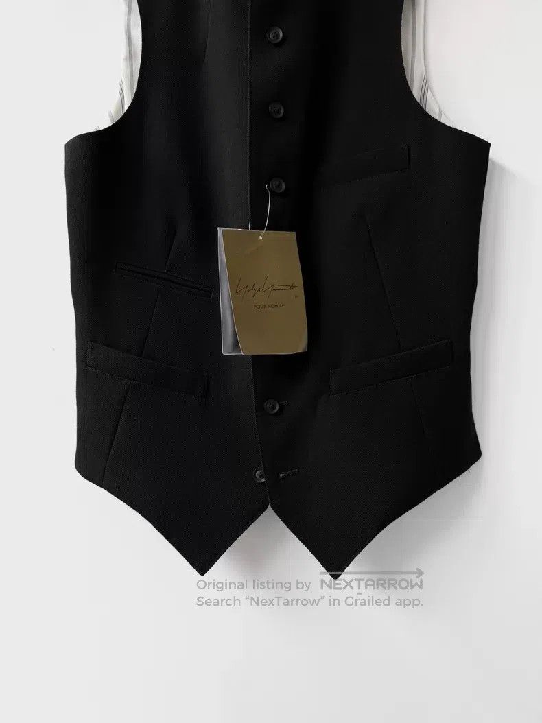 Yohji Yamamoto Yohji Yamamoto 24AW Standing Collar Military Vest Size US M / EU 48-50 / 2 - 5 Thumbnail