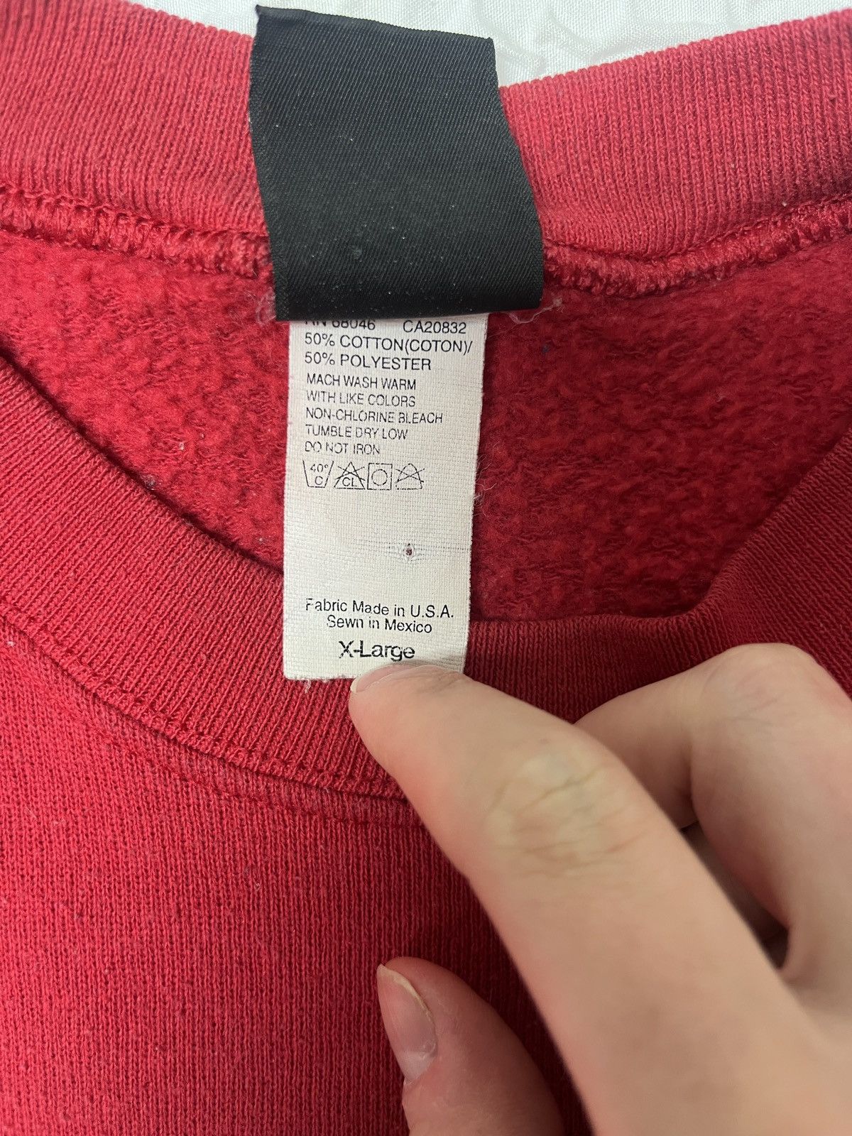 Disney × Vintage Vintage Mickey Mouse Sweatshirt Red Size US XL / EU 56 / 4 - 4 Thumbnail
