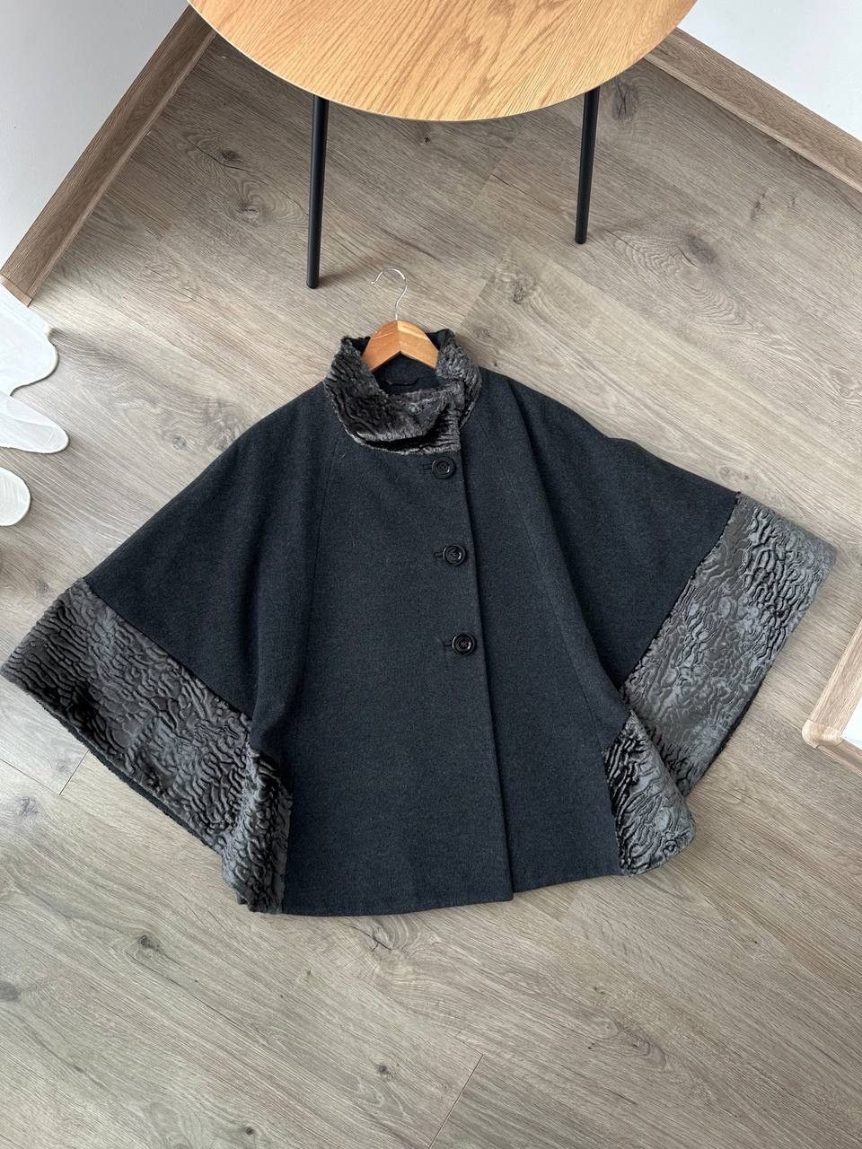 Japanese Brand × Vintage Vintage Japanese Gray Lana Wool Cinzia Rocca Womesn Jacket Size L / US 10 / IT 46 - 3 Thumbnail