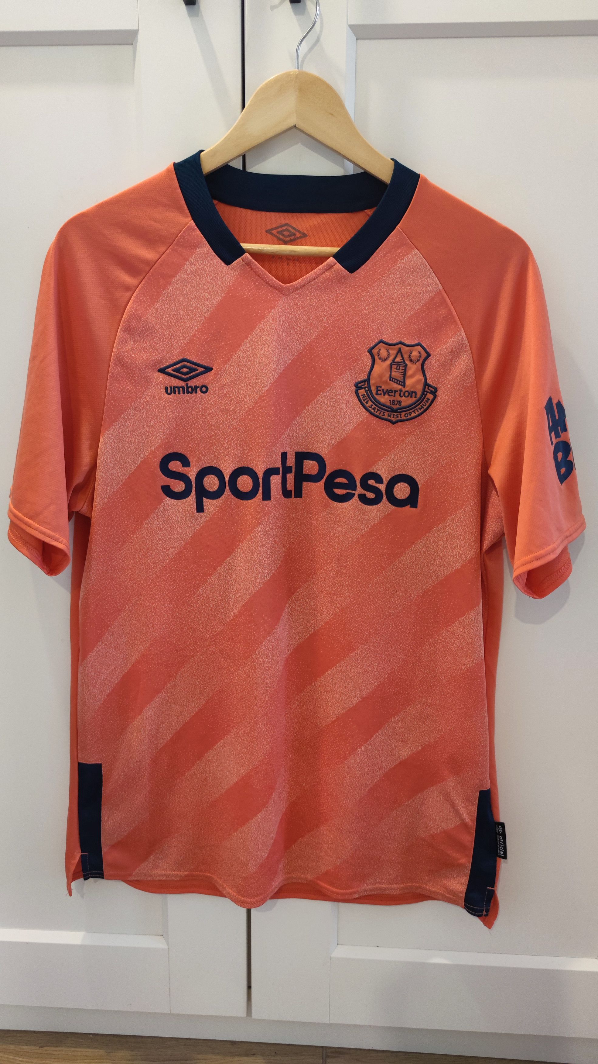 Umbro Everton Football Shirt Umbro Away Top 2019/20 Men's Size US L / EU 52-54 / 3 - 1 Thumbnail
