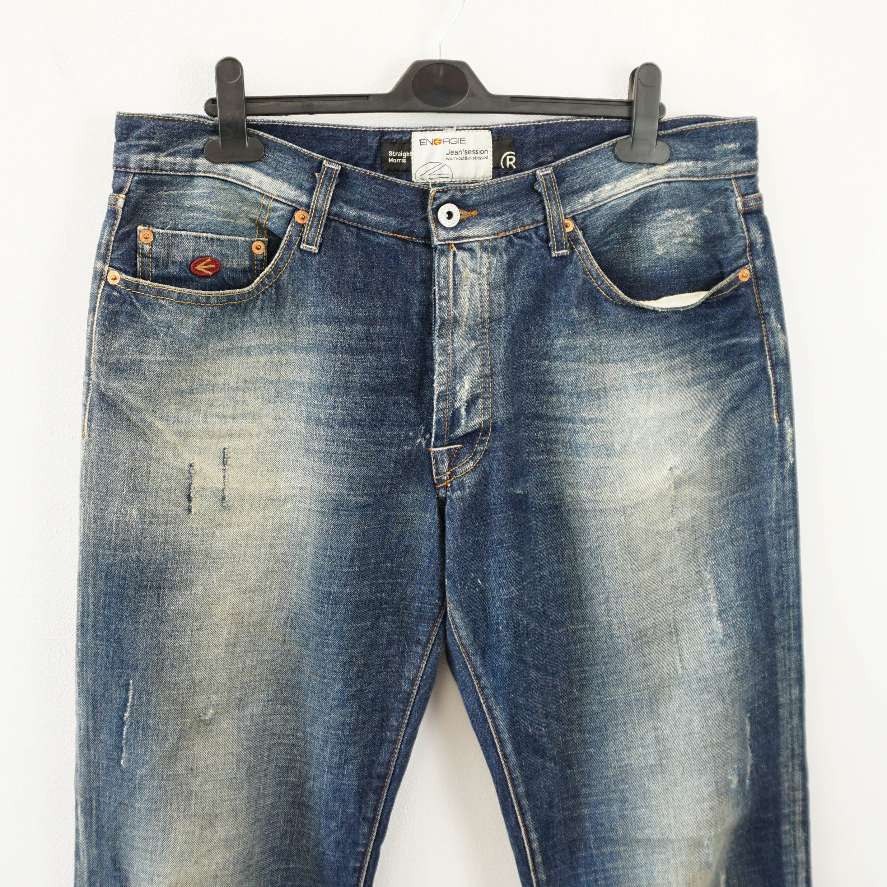 Energie ENERGIE Y2K Washed Vintage Jeans Size US 36 / EU 52 - 2 Thumbnail
