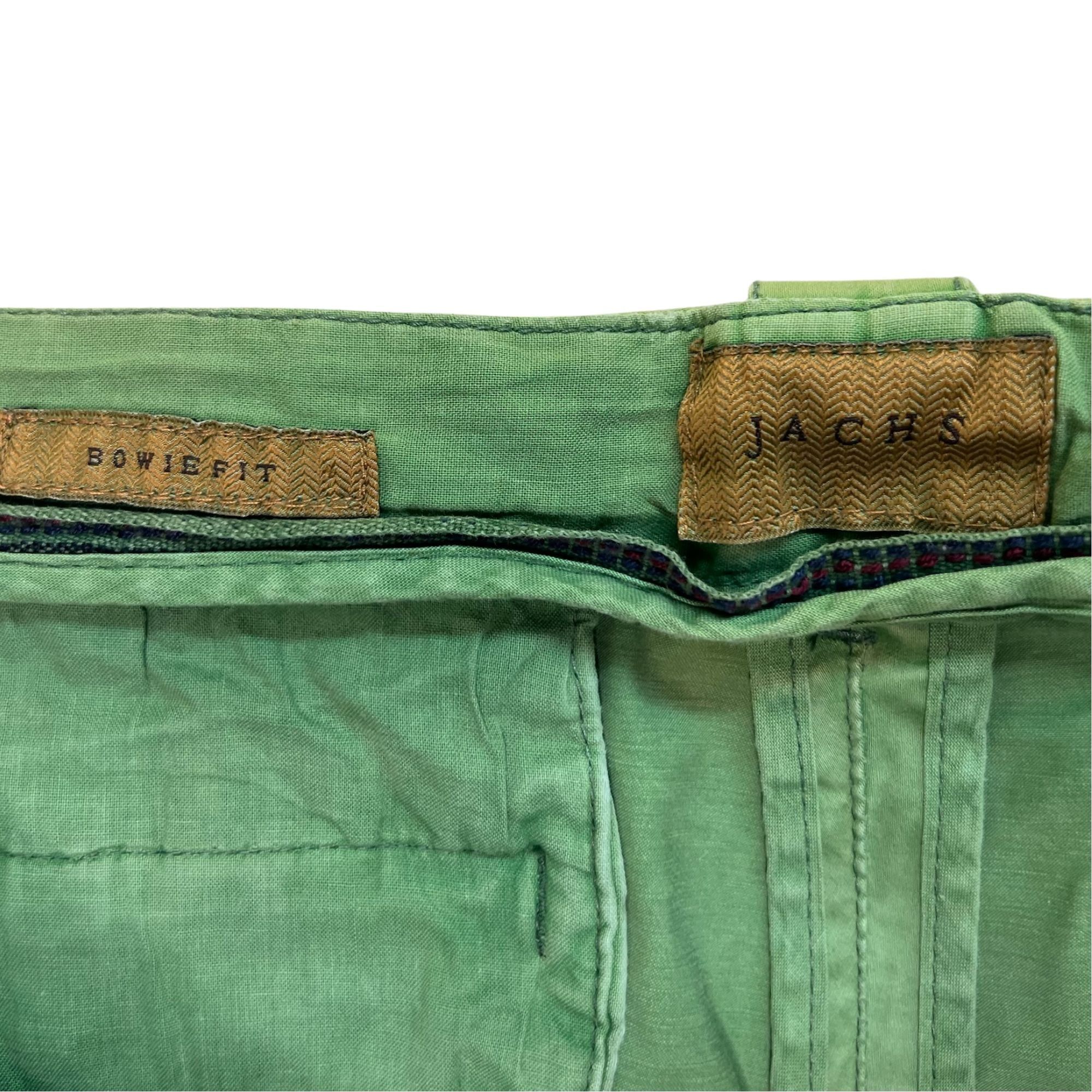 JACHS NY Jachs Grass Green Flared Jeans Mens Size 30 Cotton Casual Ma Size US 30 / EU 46 - 11 Thumbnail