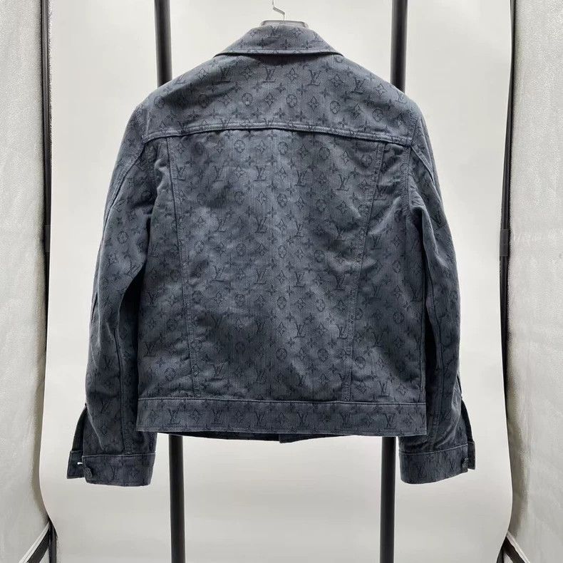 Louis Vuitton Louis Vuitton Blue presbyopic denim jacket Size US S / EU 44-46 / 1 - 3 Thumbnail