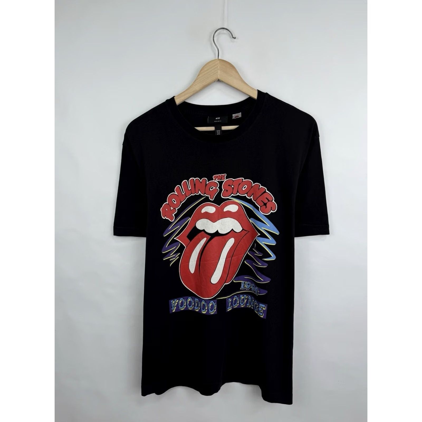 H&M H&M The Rolling Stones Voodoo Lounge World Tour 94 T-Shirt Black M Mens Colorful 90s Size US M / EU 48-50 / 2 - 4 Thumbnail