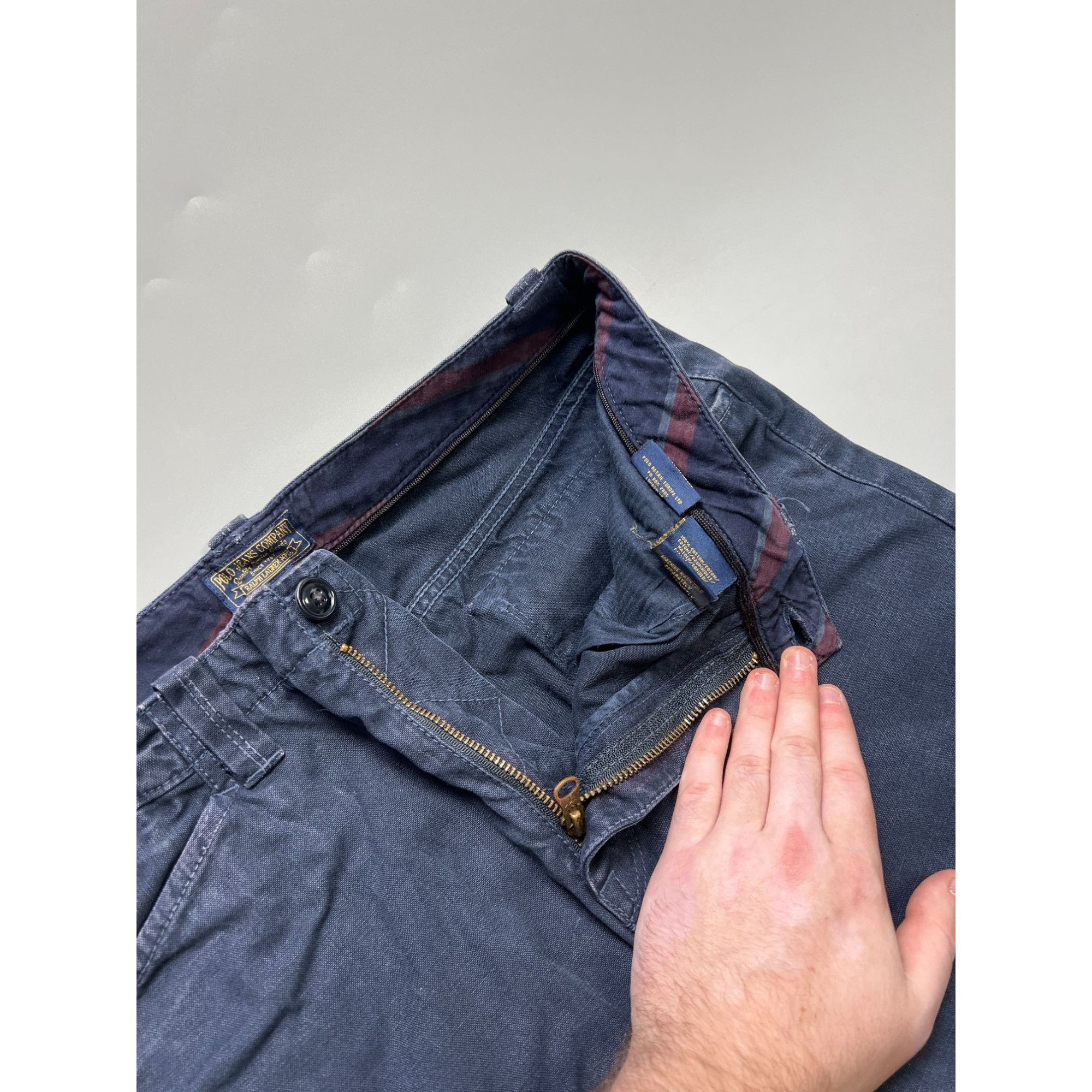 Polo Ralph Lauren Polo Jeans Company Heavyweight Cargo Pants (Y1041) Size US 33 - 6 Thumbnail