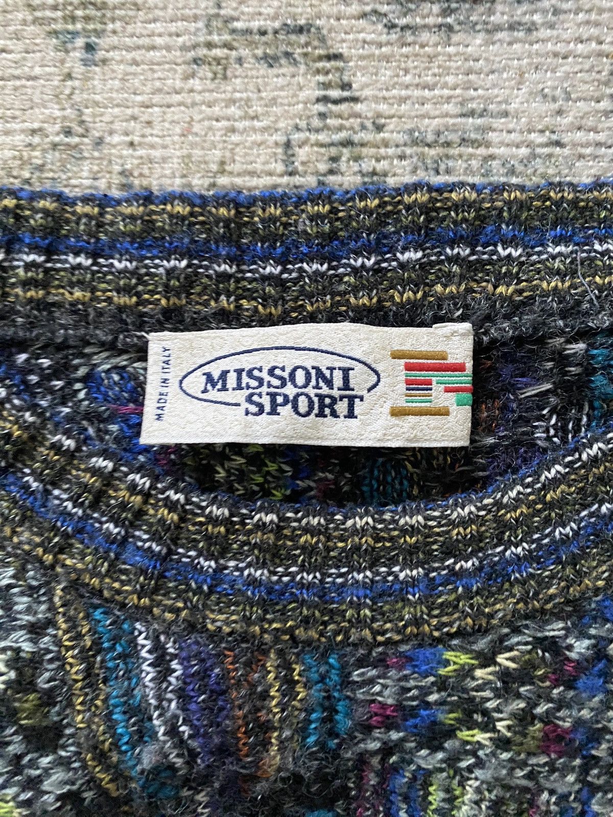 Missoni Vintage 80's Missoni sport knittwear Size US L / EU 52-54 / 3 - 2 Thumbnail