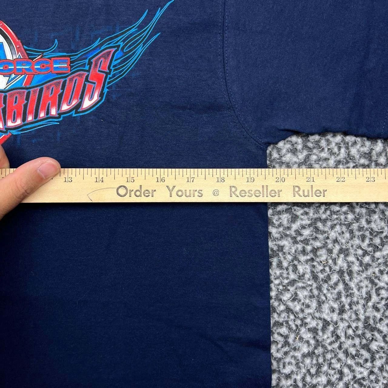 Fruit Of The Loom U.S Air Force Thunderbirds Shirt Men Medium Crew Neck Cotton Size US M / EU 48-50 / 2 - 5 Thumbnail