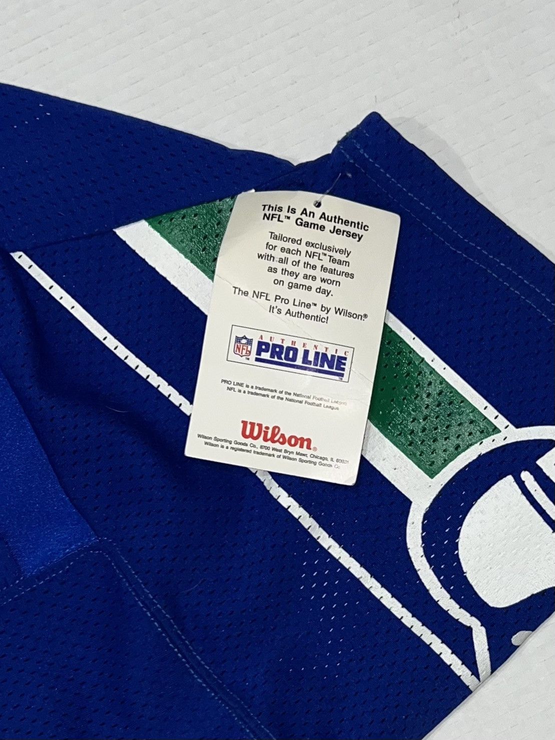 Wilson Vintage 90s Seattle Seahawks Rick Mirer Wilson 75th Jersey Size US L / EU 52-54 / 3 - 6 Thumbnail