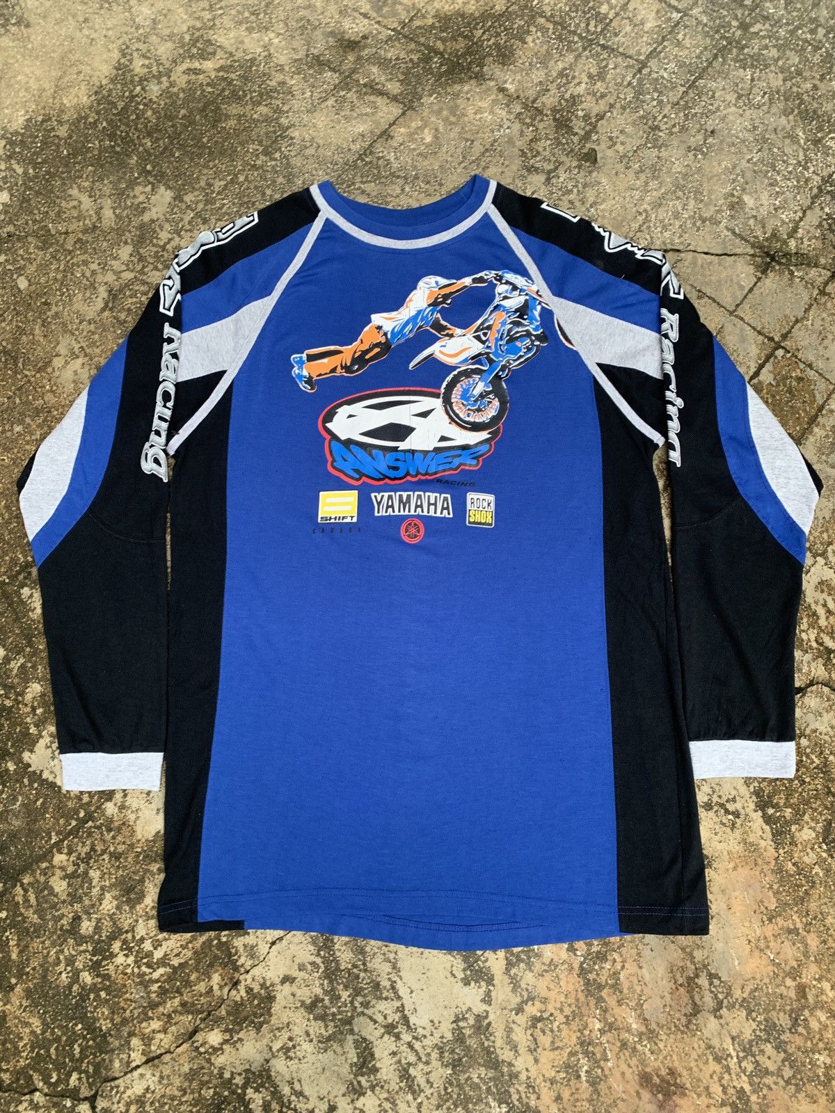 2000s Fox Racing Answer Motocross Event Longsleeve Tee