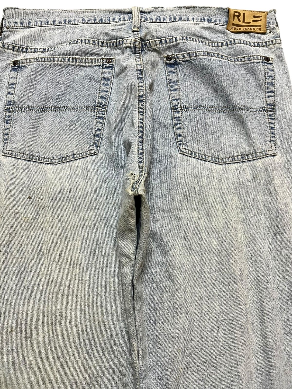 Polo Ralph Lauren Vintage Polo Ralph Lauren Baggy Faded Denim Size US 38 / EU 54 - 7 Thumbnail