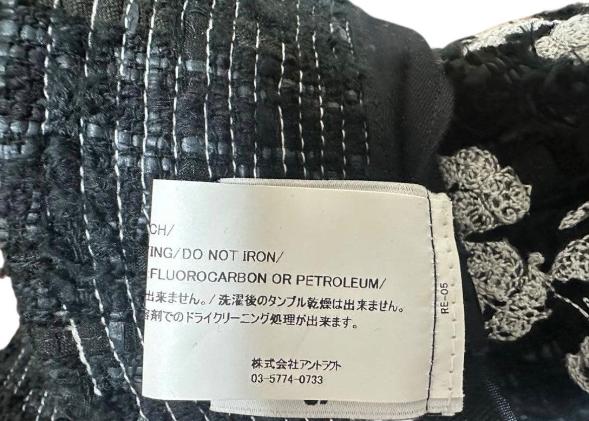 DENIM TEARS × READYMADE READYMADE x DENIM TEARS COTTON WREATH TWEED BUCKET HAT Size ONE SIZE - 11 Thumbnail