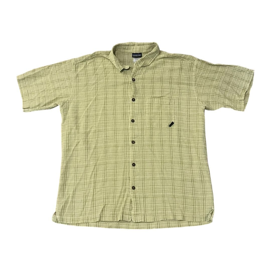Patagonia VINTAGE Patagonia Organic Cotton Button Up Shirt Size US L / EU 52-54 / 3 - 1 Thumbnail