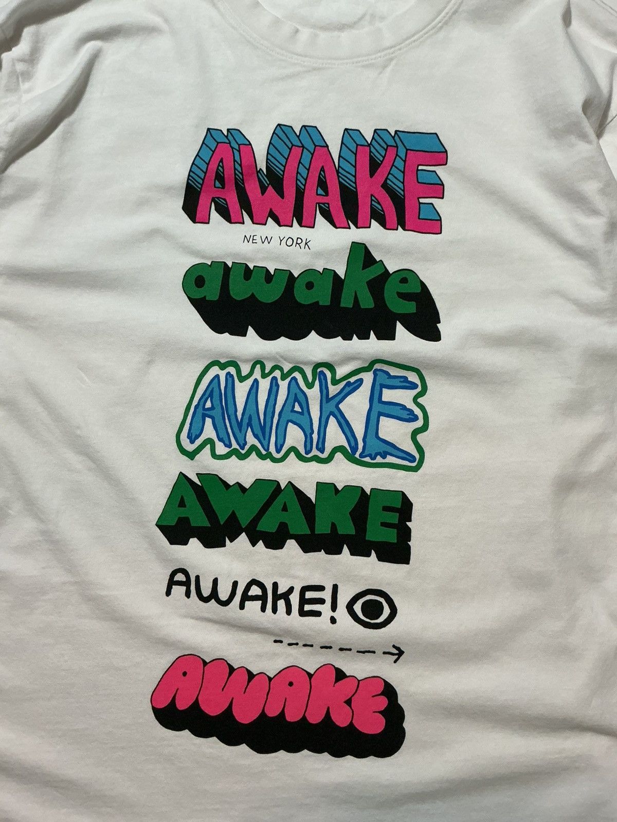 Awake NY Awake NY New York Graphic Logo Long Sleeve Crewneck T-Shirt Size US XXL / EU 58 / 5 - 3 Thumbnail