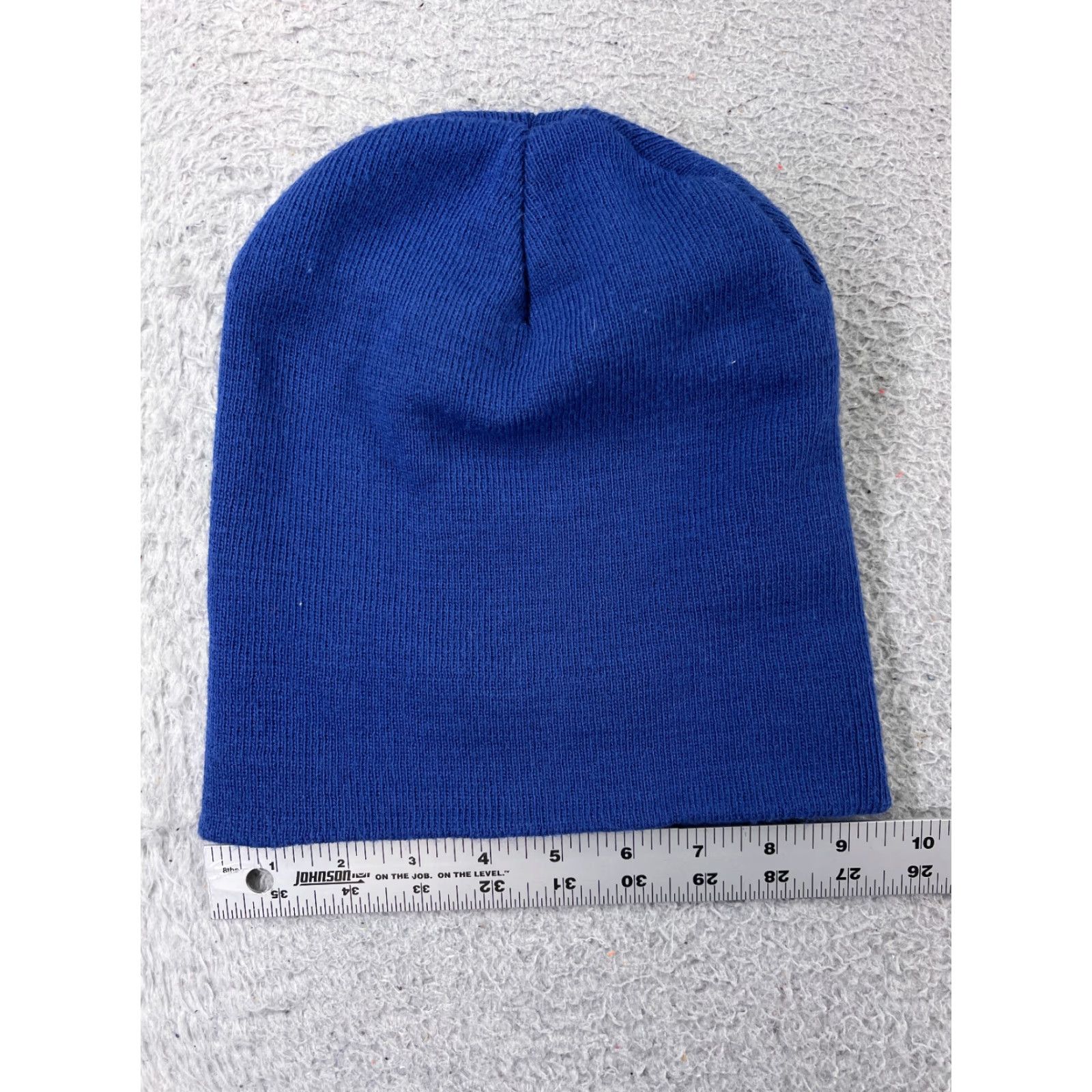 Joe Boxer Joe Boxer Beanie Hat Adults One Size Blue Knit Acrylic Polyester Ski Size 44L - 2 Thumbnail