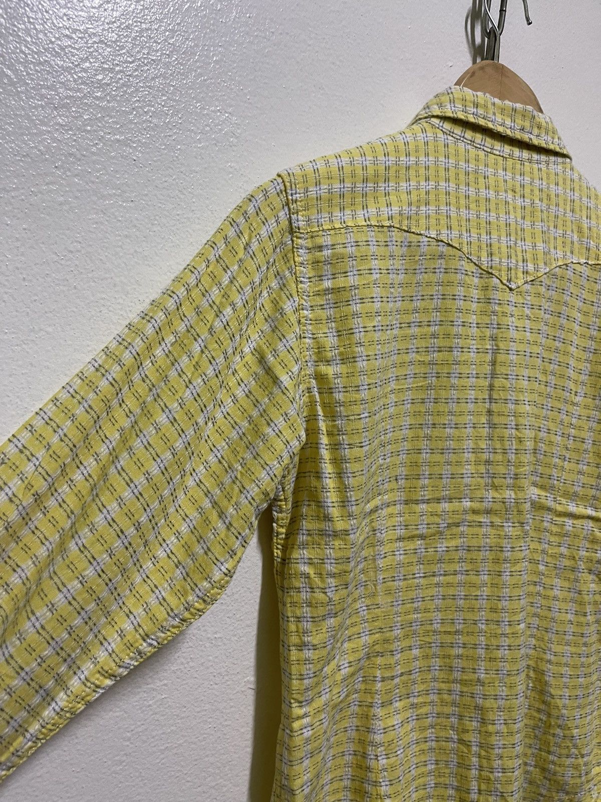Levi's × Levi's Vintage Clothing Levis For Women Western Shirt Snap Button Size M / US 6-8 / IT 42-44 - 9 Thumbnail