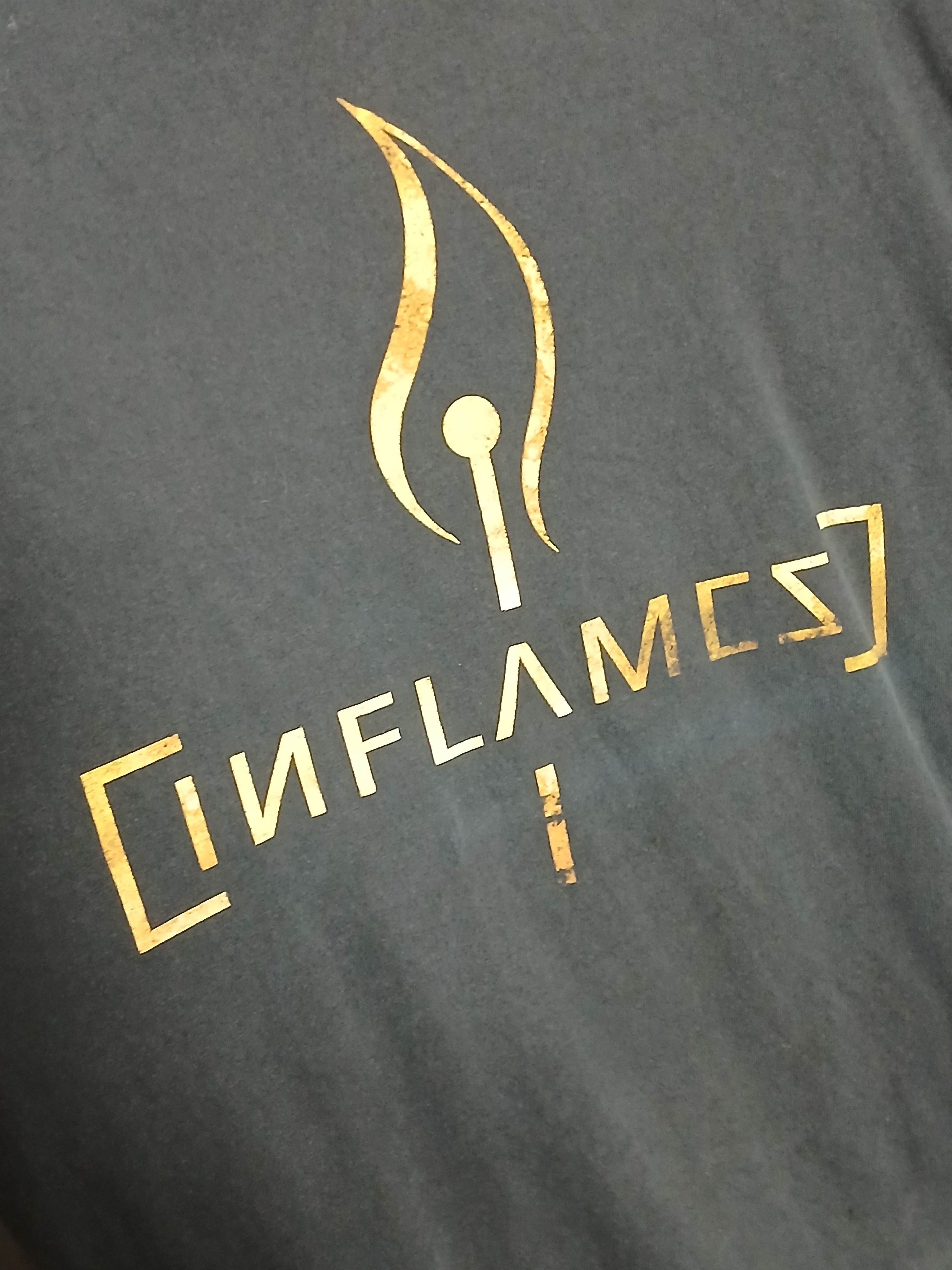 Band Tees × Vintage Vintage 2001 In Flames T-Shirt Size US M / EU 48-50 / 2 - 3 Thumbnail
