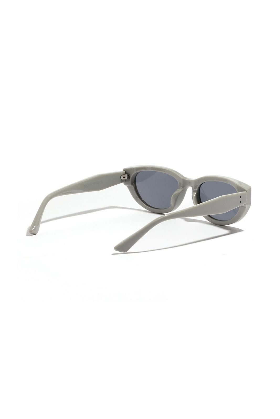 Japanese Brand Vtg Vintage Y2k Avant Garde Cat Eye Gray Sunglasses Unisex Size ONE SIZE - 7 Thumbnail