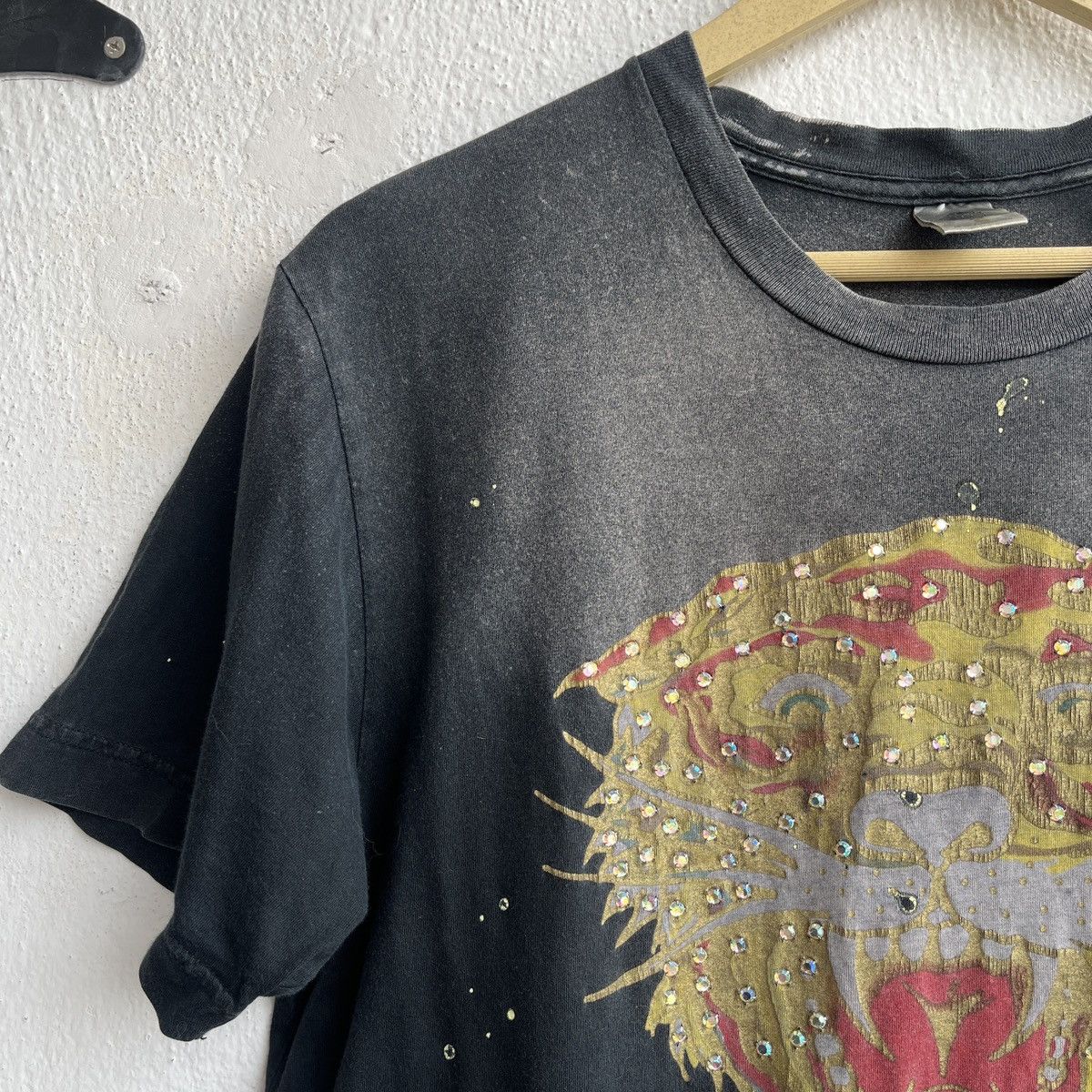 Ed Hardy Faded Distressed Style Don Ed Hardy Tiger Printed TShirt Size US S / EU 44-46 / 1 - 5 Thumbnail