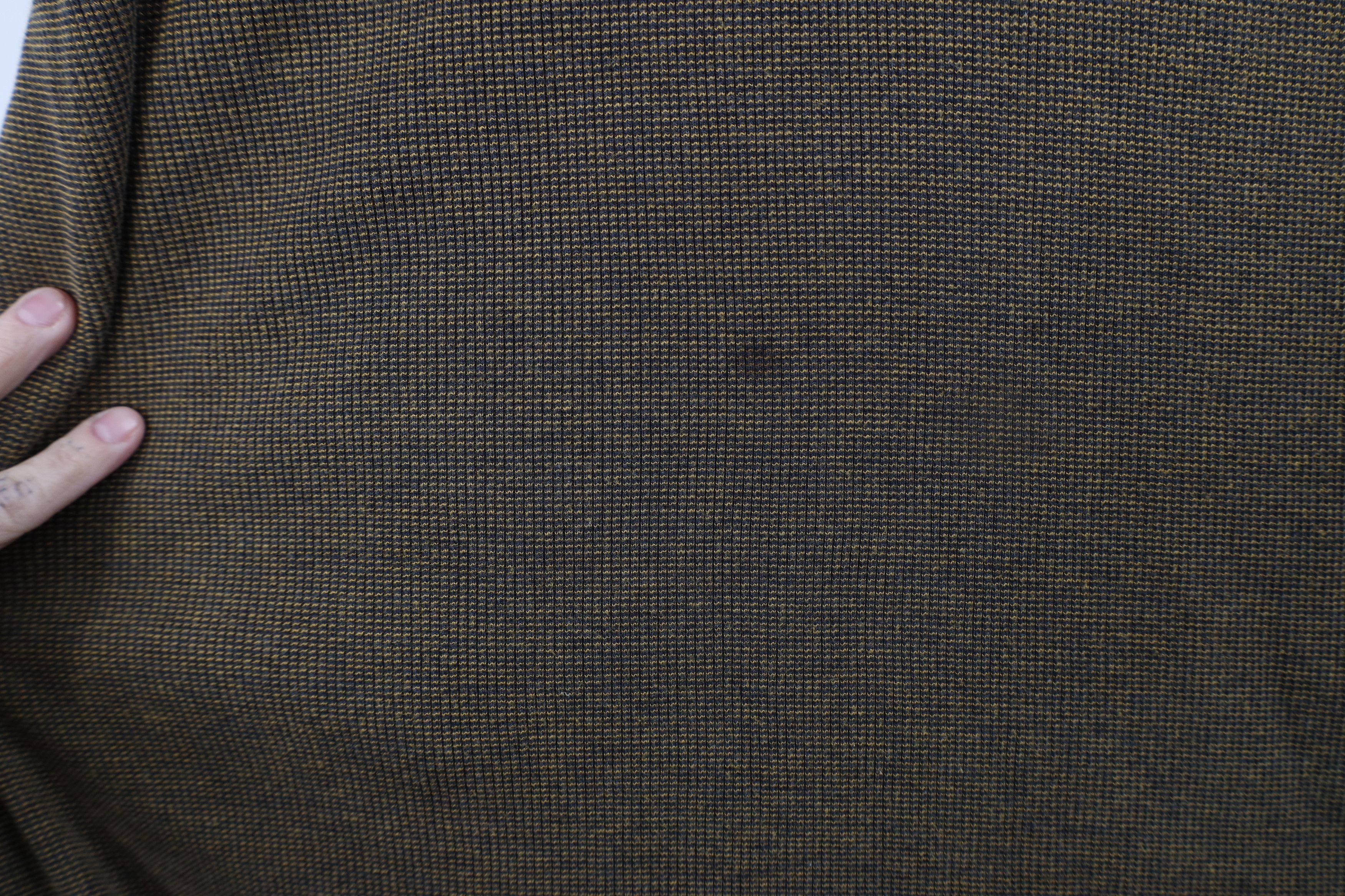 Vintage Vintage 90s Streetwear Baggy Fit Knit Turtleneck T-Shirt Size US L / EU 52-54 / 3 - 5 Thumbnail