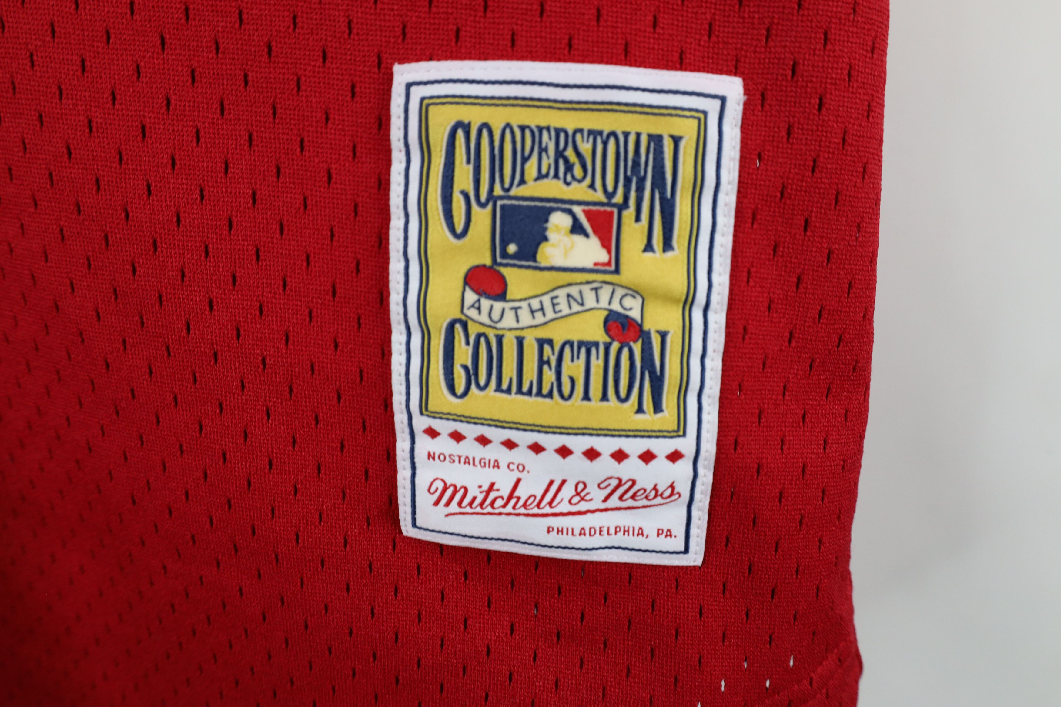 Mitchell & Ness × Vintage Mitchell & Ness Cincinnati Reds Baseball Jersey Cooperstown Size US S / EU 44-46 / 1 - 5 Thumbnail