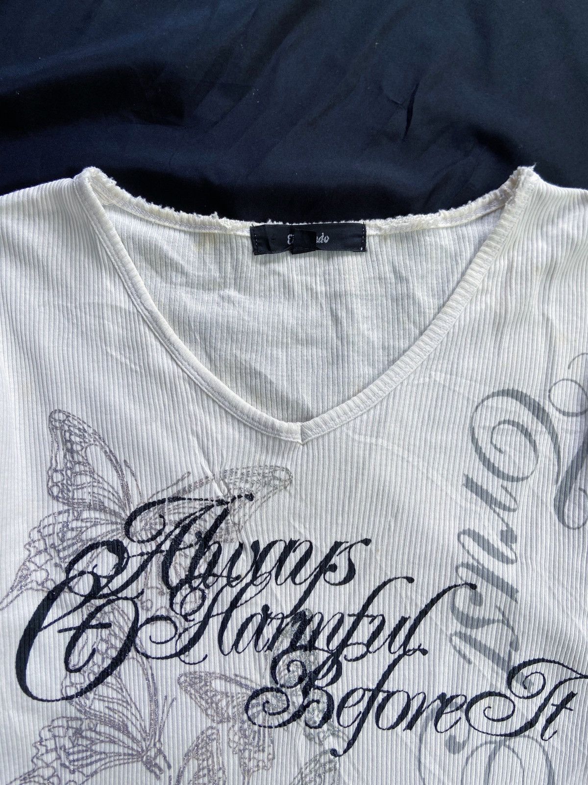 Japanese Brand 🌸TRUST YOURSELF POEM TEE Size US S / EU 44-46 / 1 - 4 Thumbnail
