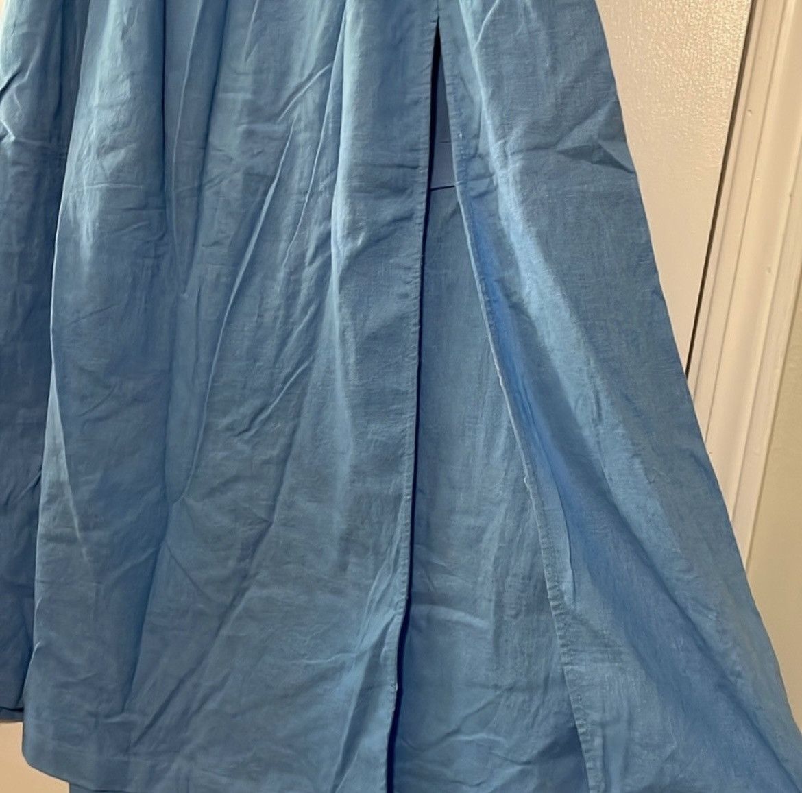 Abercrombie & Fitch Abercrombie & Fitch Blue Maxi Skirt Size 34" / US 12 / IT 48 - 5 Thumbnail