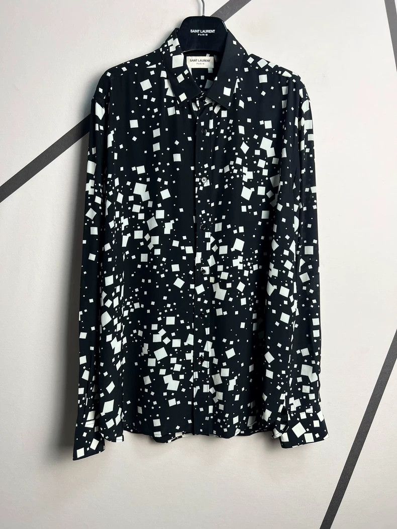 Saint Laurent Paris Saint Laurent Paris size 43 Black and white square mulberr Size US XS / EU 42 / 0 - 1 Thumbnail