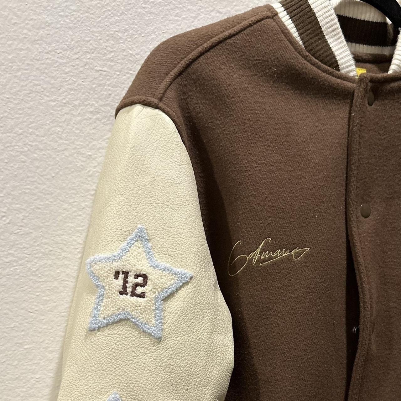 Golf le Fleur Brown Golf Wang Varsity Letterman Jacket Size US M / EU 48-50 / 2 - 2 Thumbnail