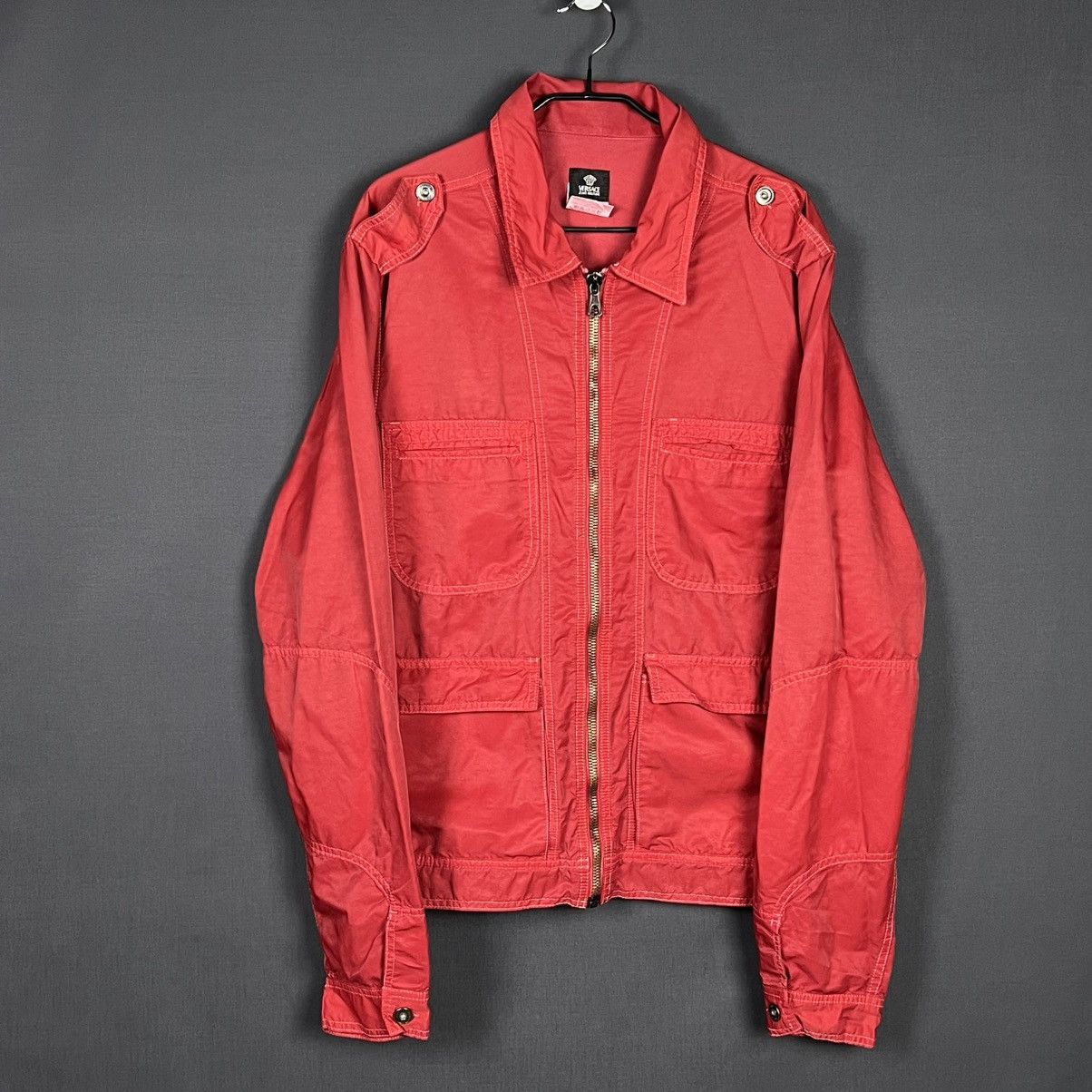 Versace × Versace Jeans Couture × Vintage Vintage Versace jeans couture luxury men’s size XL L jacket Size US XL / EU 56 / 4 - 2 Thumbnail