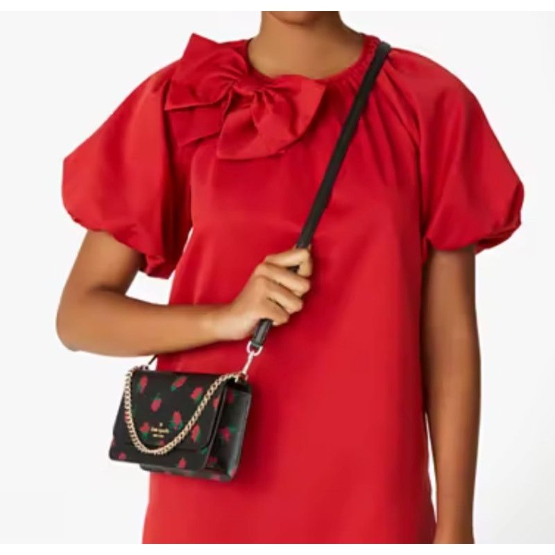 Kate Spade Kate Spade Madison Rose Toss Small Flap Crossbody Bag Size ONE SIZE - 8 Thumbnail
