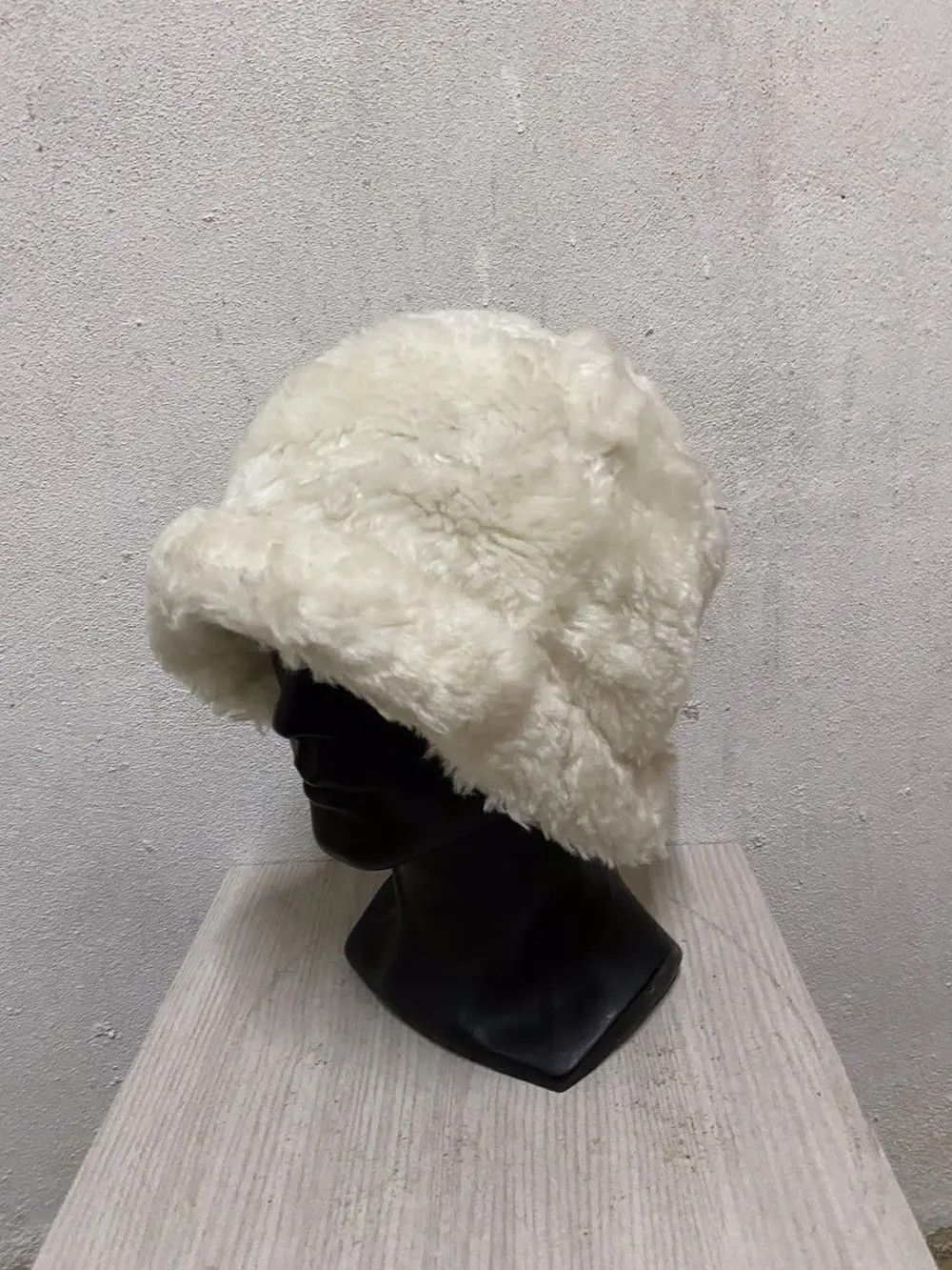 Vintage Japanese Brand Fleece Hat Size ONE SIZE - 2 Thumbnail