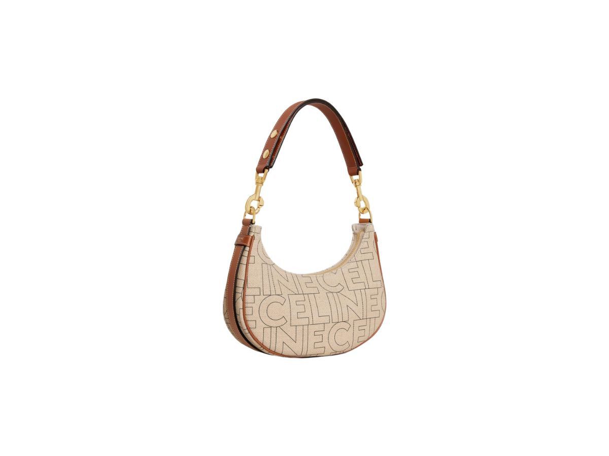 Celine o1w1db10426 Size: OS/Medium Ava Strap Bag in Beige Size ONE SIZE - 2 Thumbnail