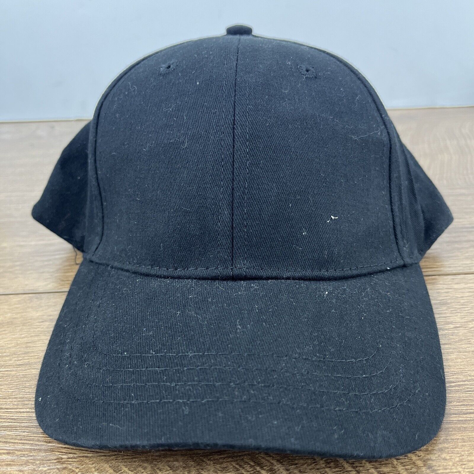 Other Plain Black Baseball Cap Hat Black Adjustable Premier Life H Size ONE SIZE - 3 Thumbnail