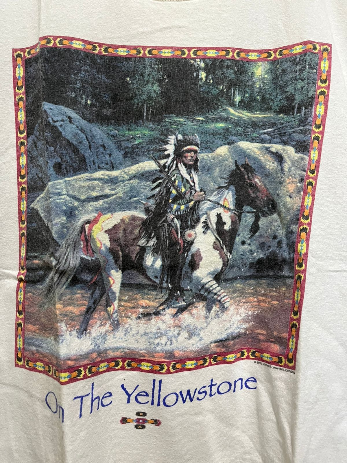 Other Art Yellow Stone 2013 Richard Luce tee graphic tshirt Size US L / EU 52-54 / 3 - 3 Thumbnail