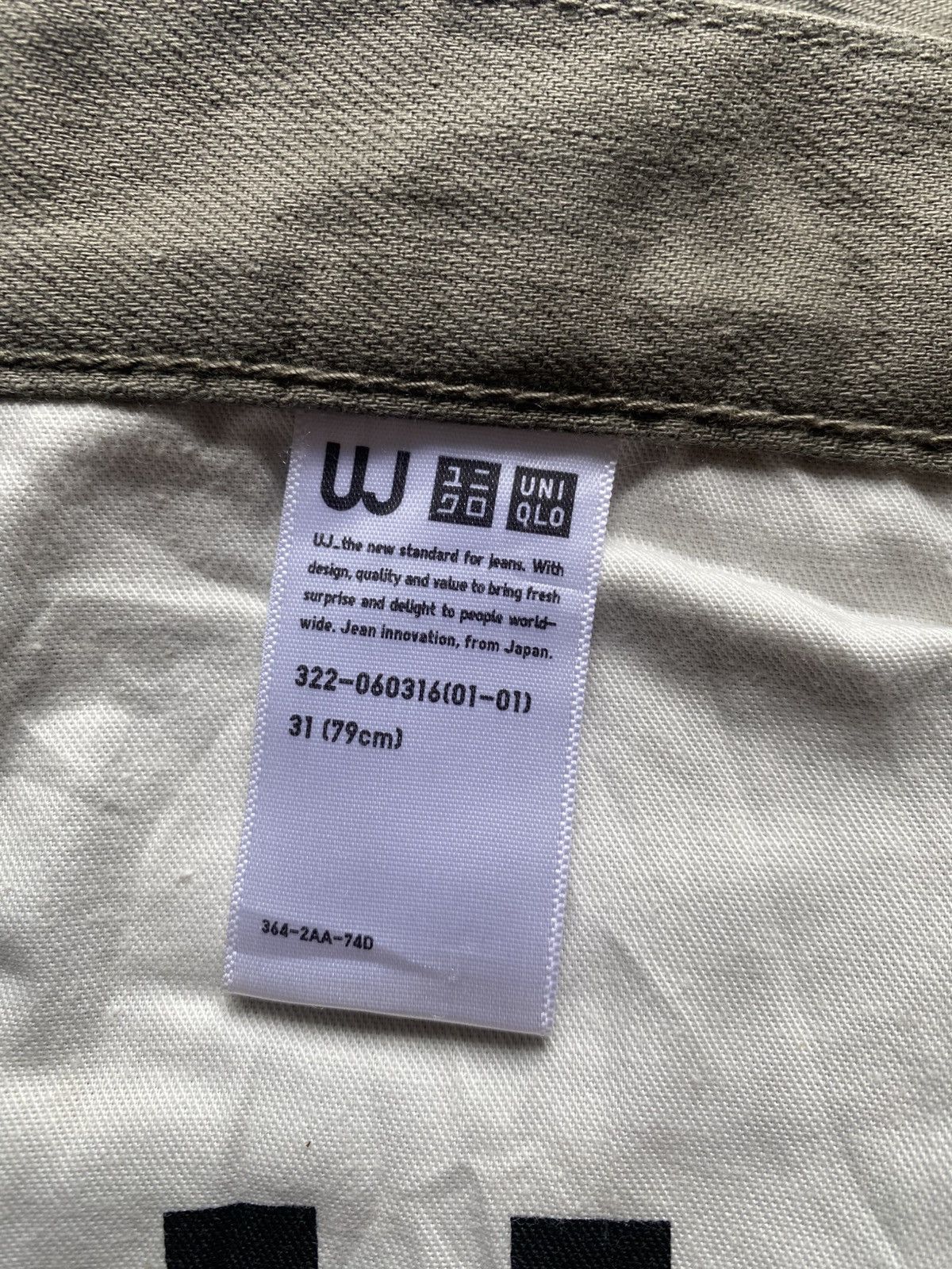 Uniqlo UNIQLO UJ SLIM FIT STRAIGHT Size US 31 - 7 Thumbnail