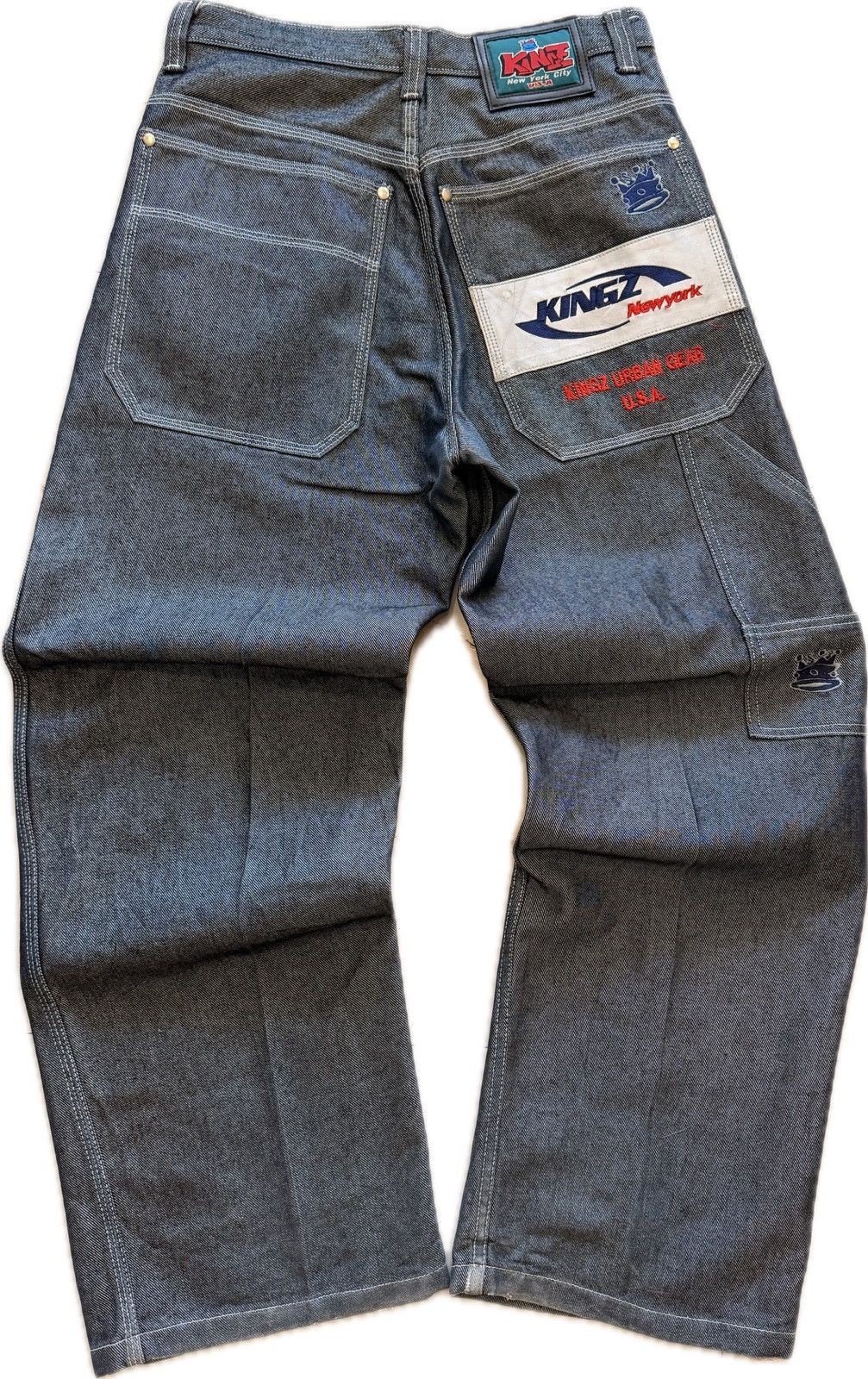 Other OG Streetwear Kingz New York Baggy Jeans Size US 32 / EU 48 - 2 Thumbnail