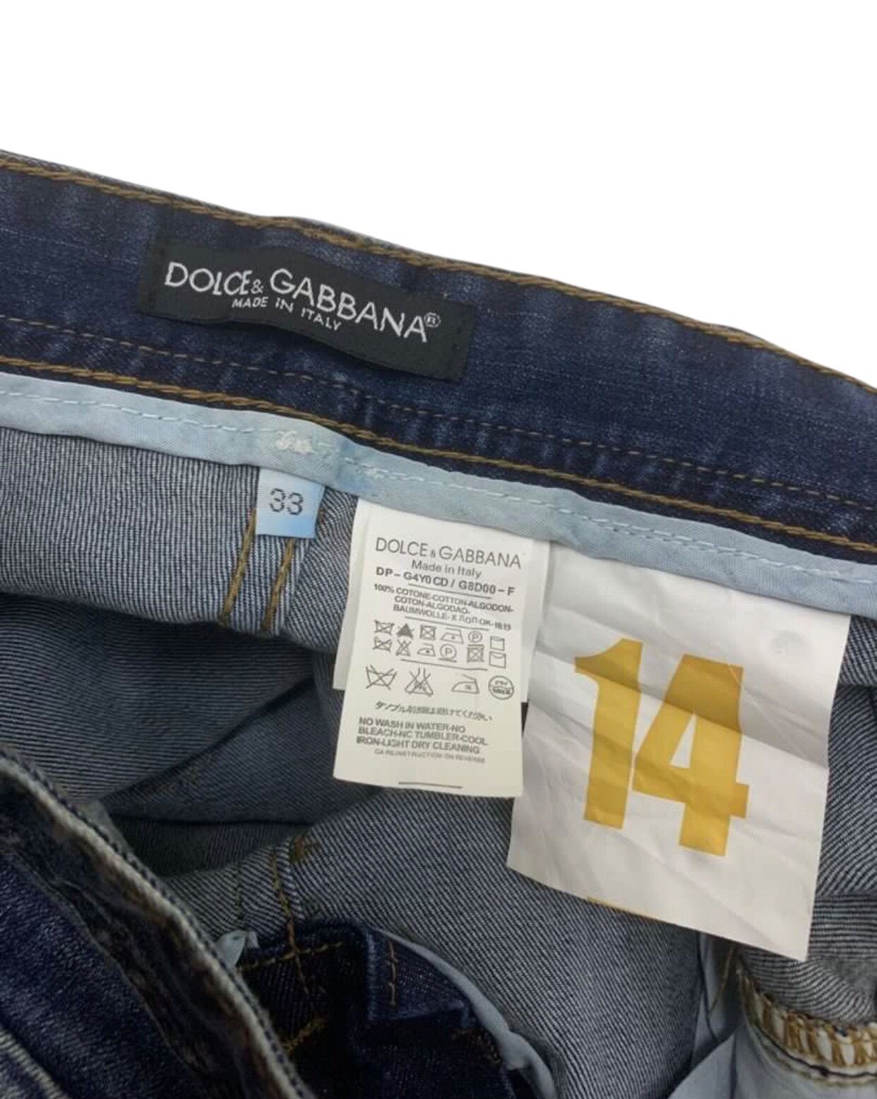 Dolce & Gabbana Dolce & Gabbana Skinny Jeans Size US 32 / EU 48 - 4 Thumbnail